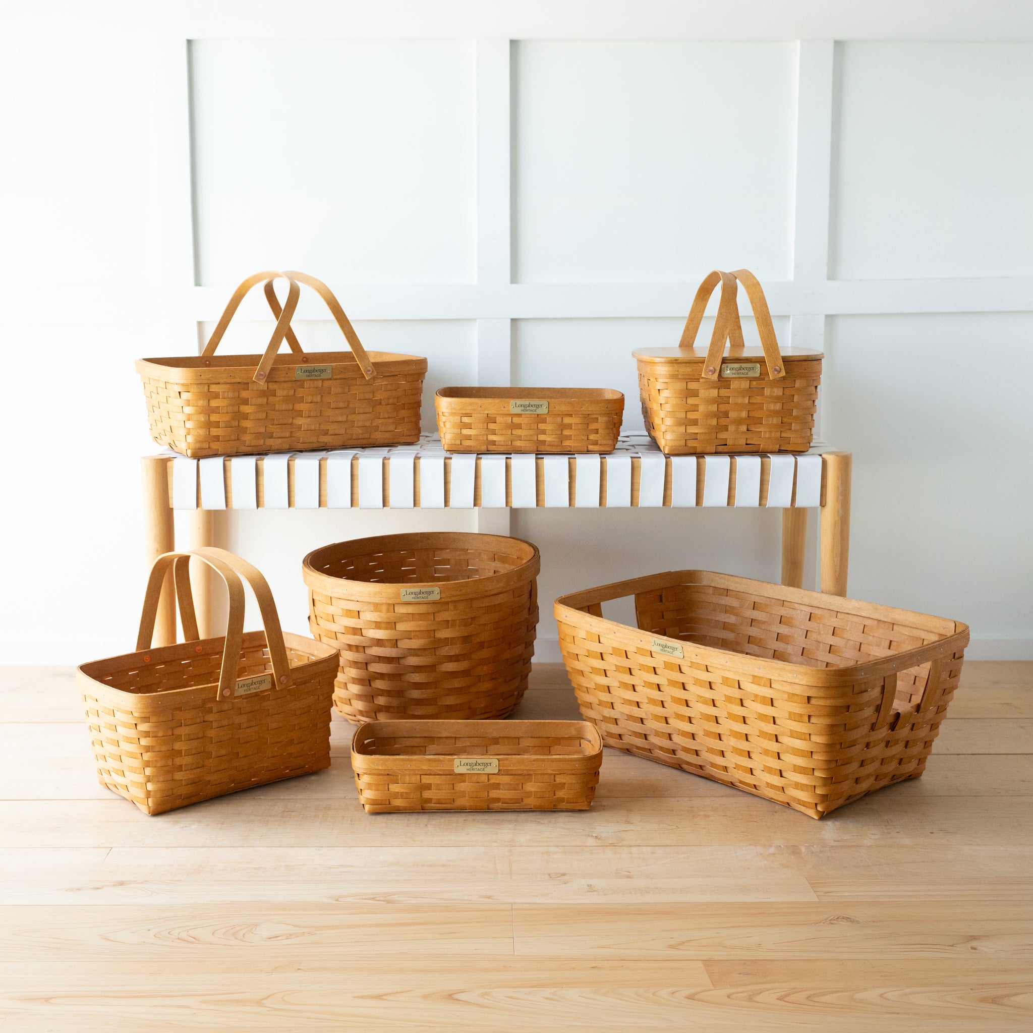 Collector's Heritage Cake Basket with Lid and Protector - Warm Brown - 图片 8