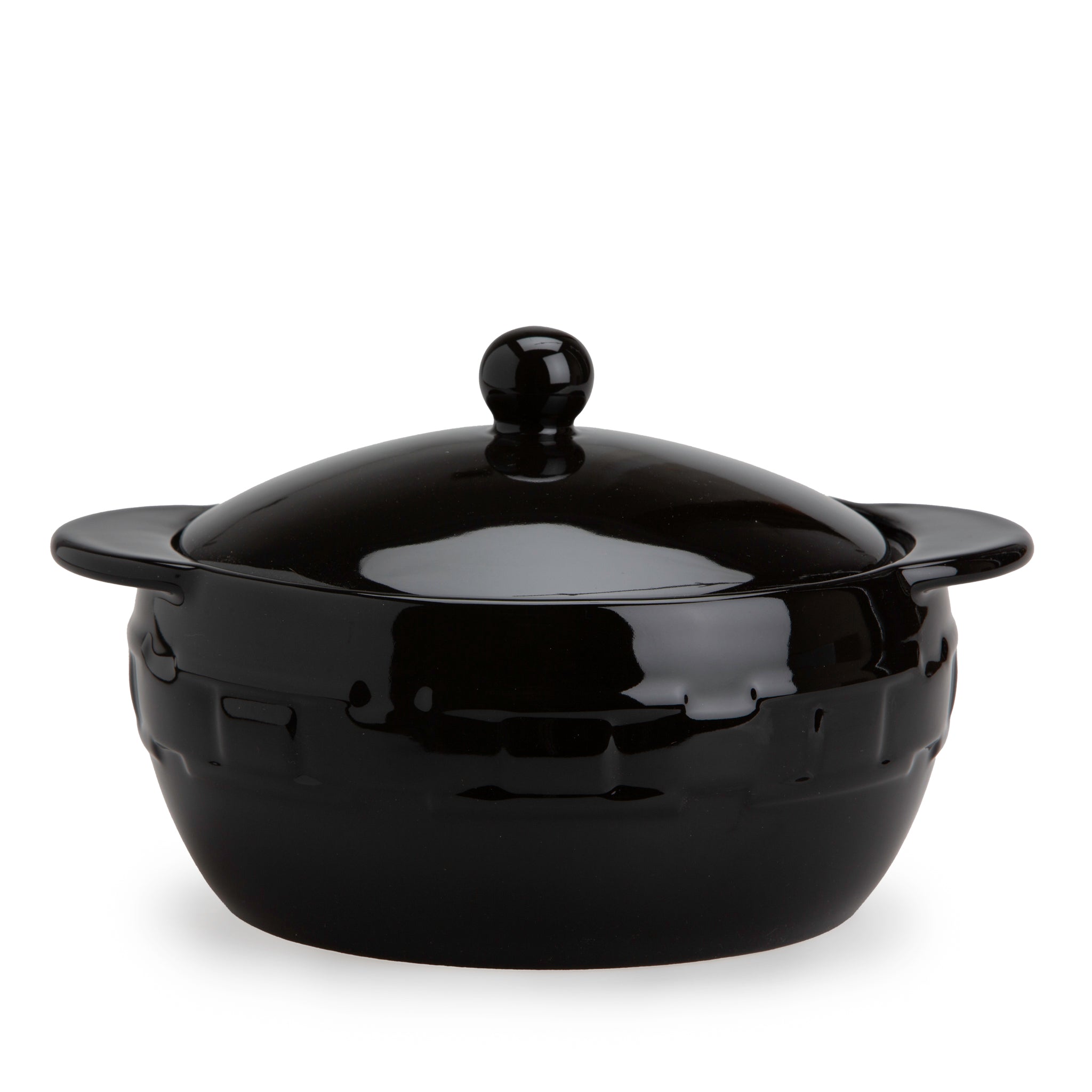 Woven Traditions® 2.5-Quart Ball Casserole - Ebony