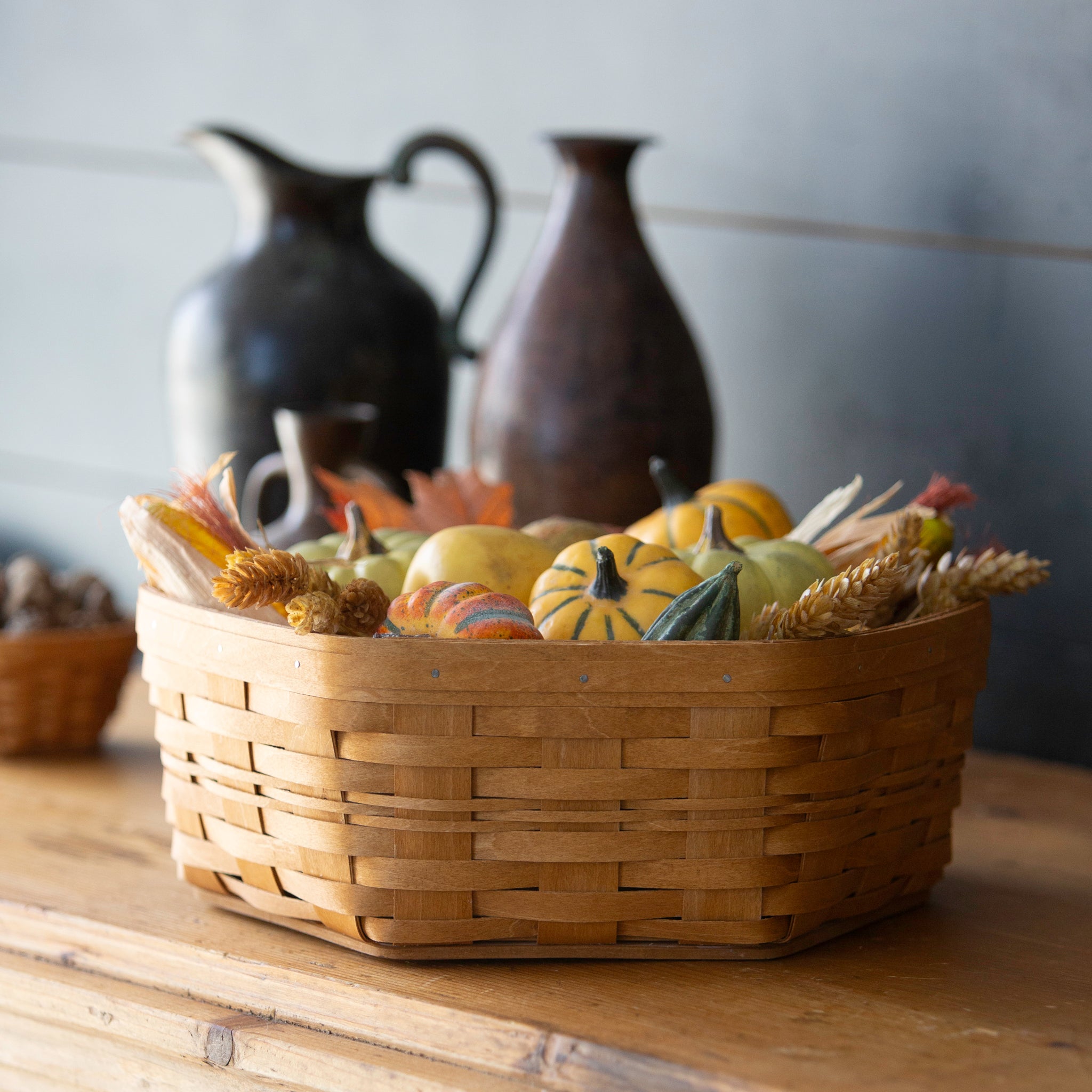 Large Generations Basket with Protector - Warm Brown - 图片 2