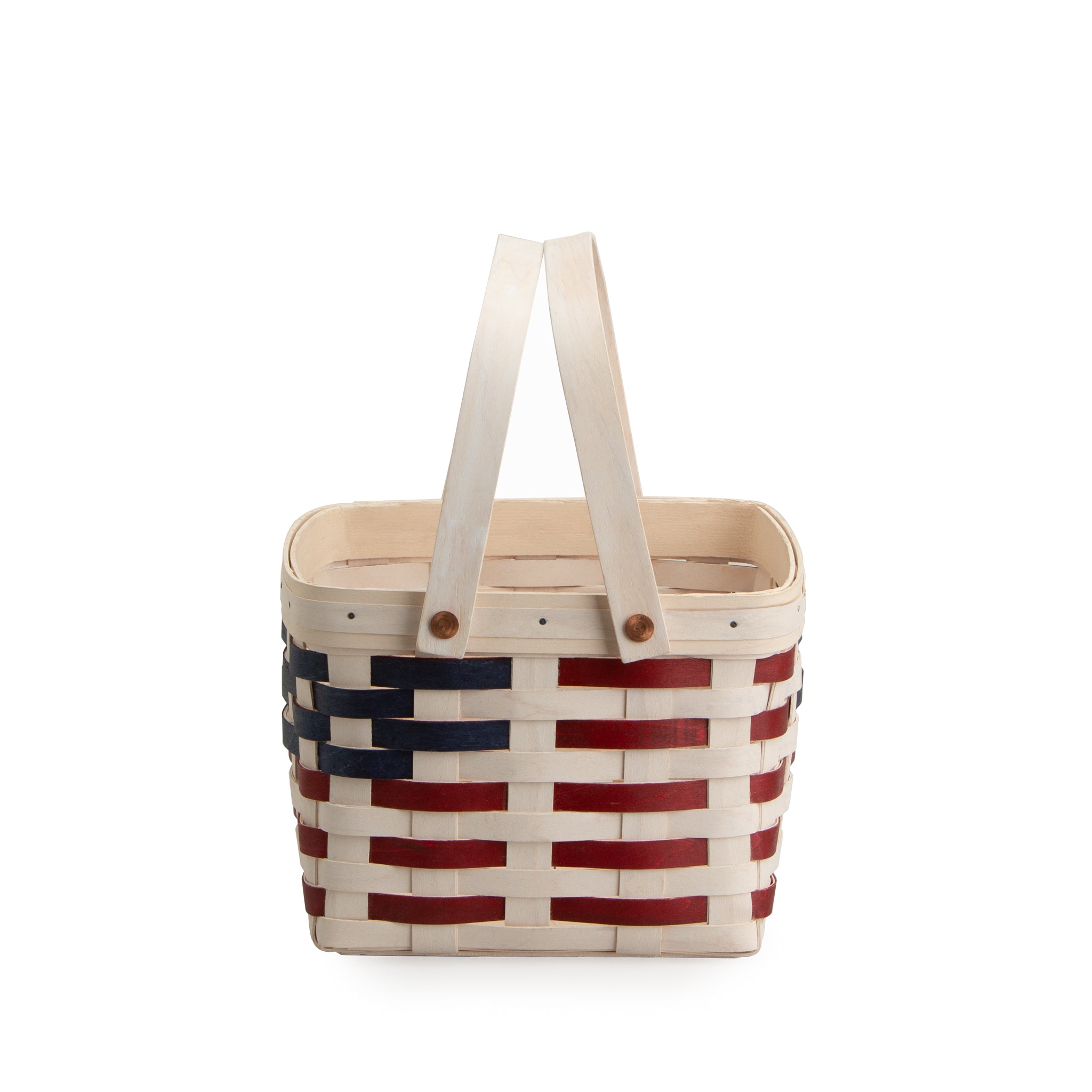 Americana Provision Picnic Basket with Protectors - White - 图片 12