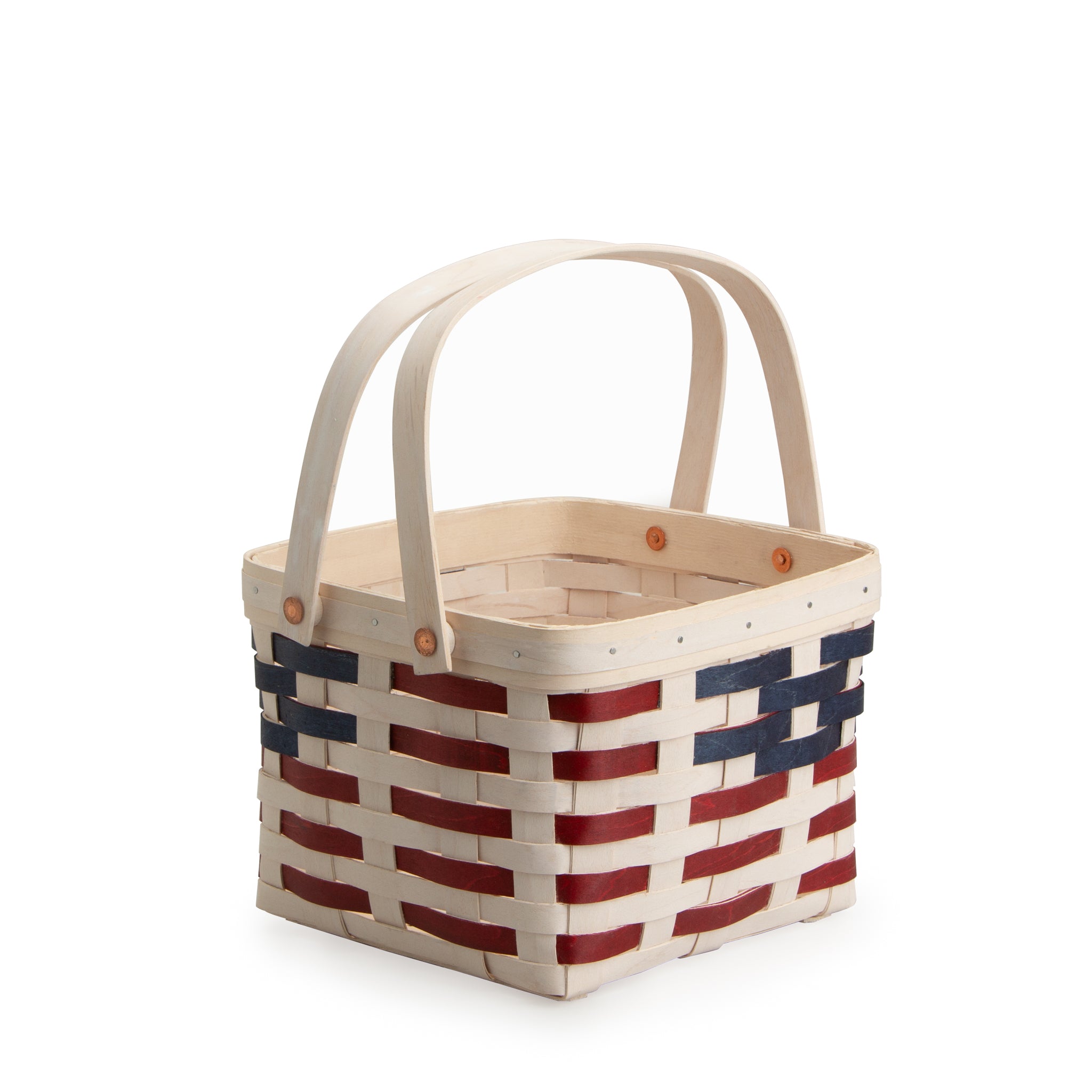 Americana Provision Picnic Basket with Protectors - White - 图片 11