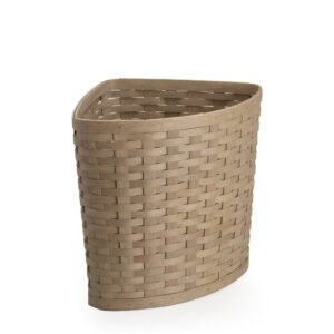 Corner Waste Basket - Pale Grey