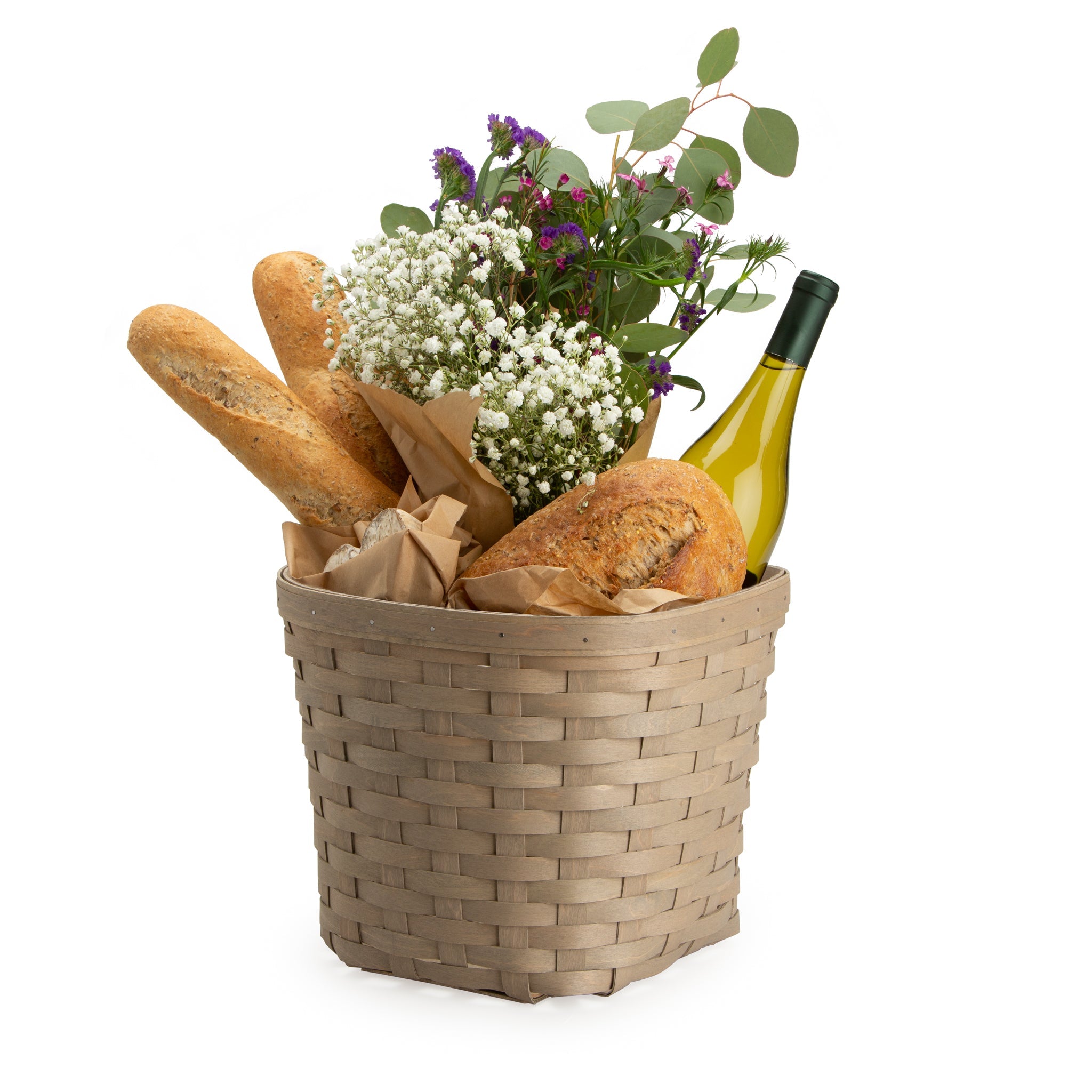 Bicycle Basket - Pale Grey - 图片 2