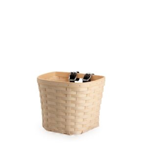 Bicycle Basket with Protector - Whitewashed