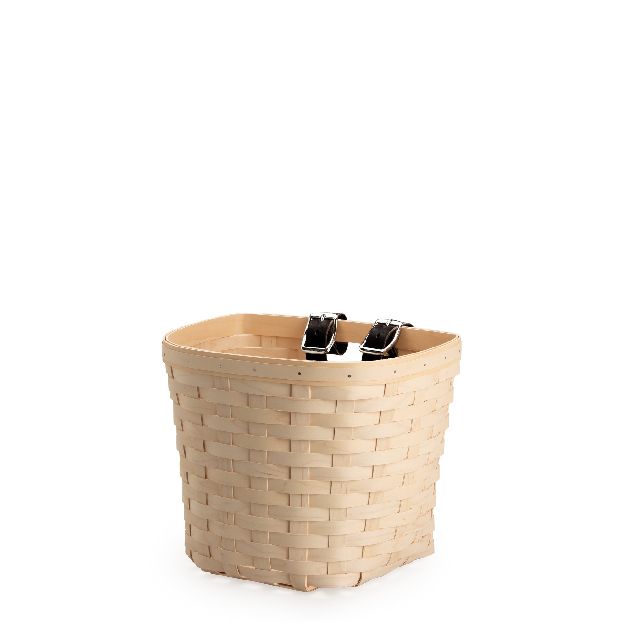 Bicycle Basket with Protector - Whitewashed