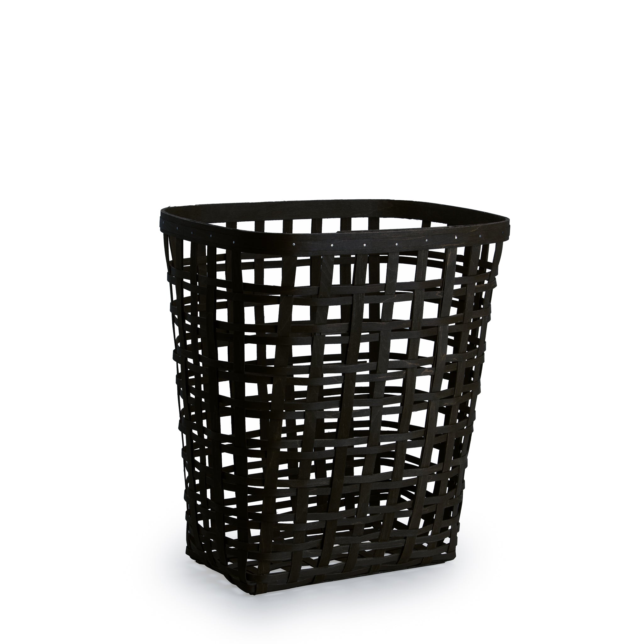 1896 Waste Basket - Black