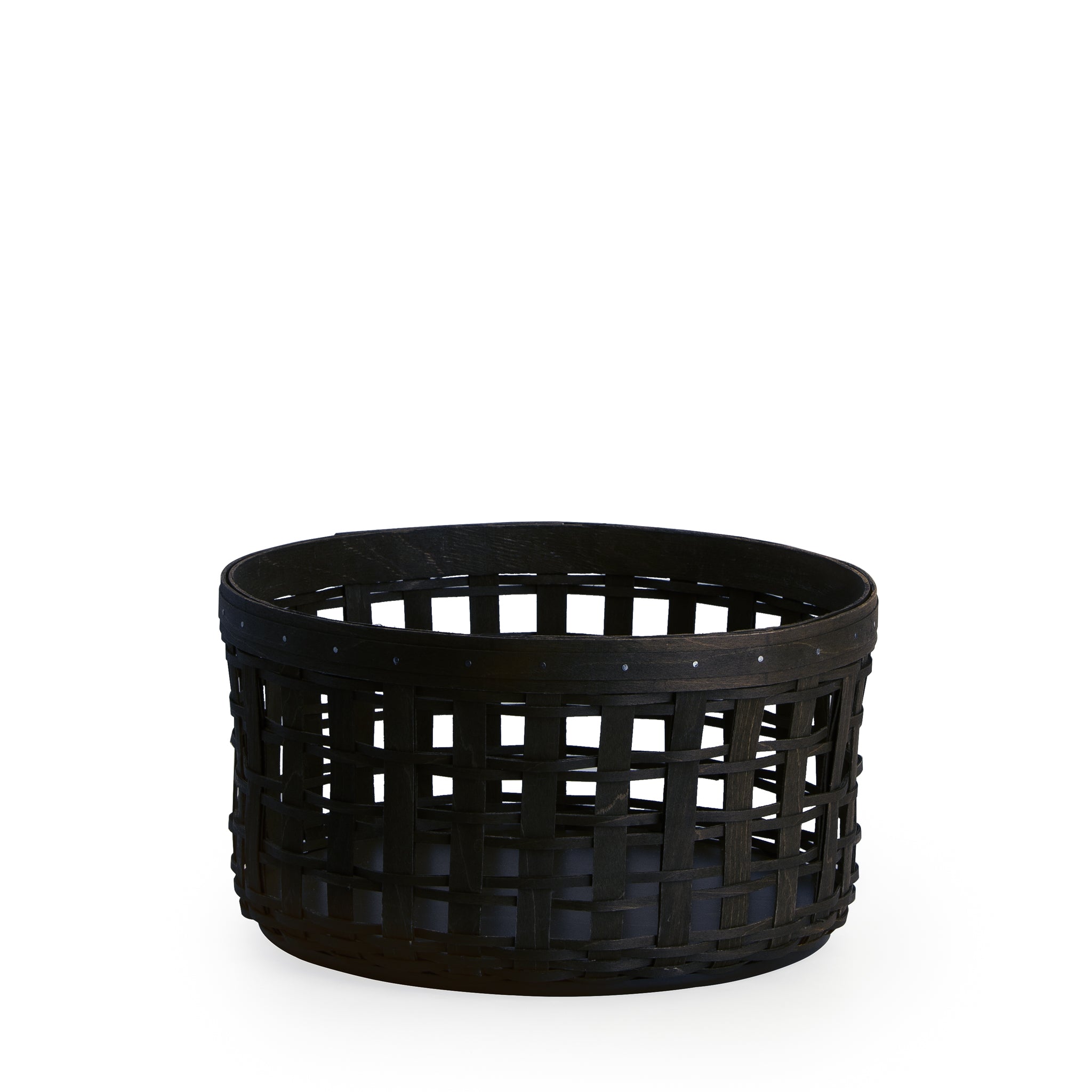 1896 Plate Storage Basket - Black