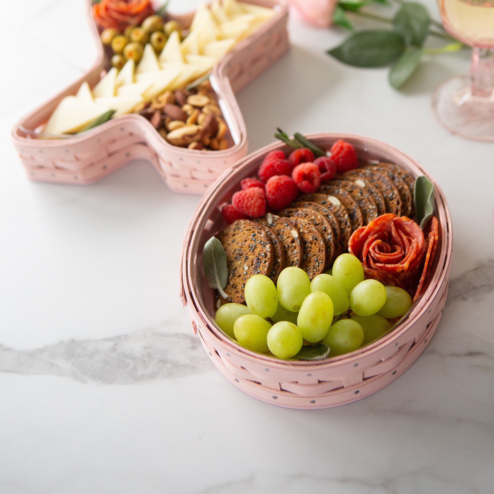 O Basket with Protector - Pale Pink - 图片 3
