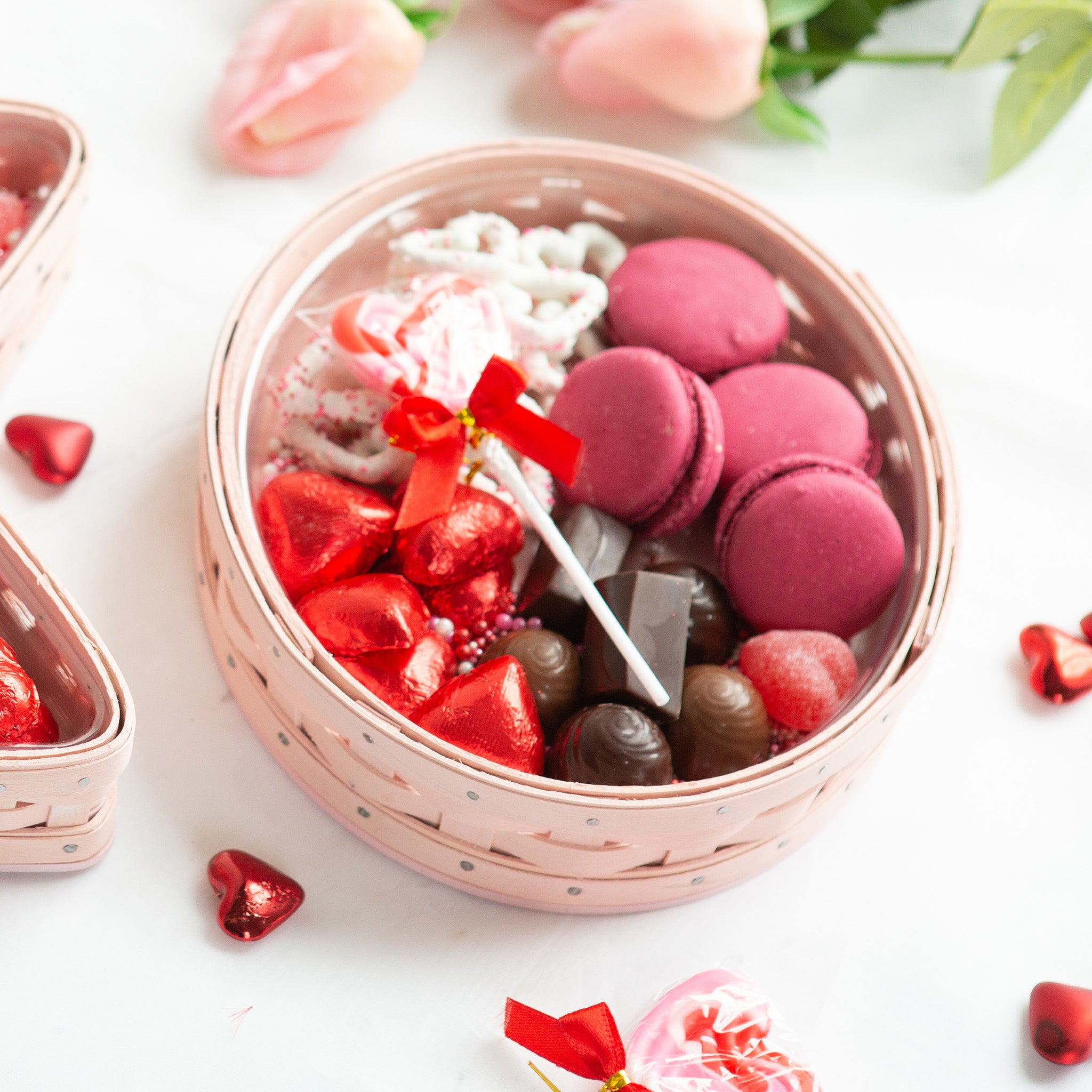 O Basket with Protector - Pale Pink - 图片 2