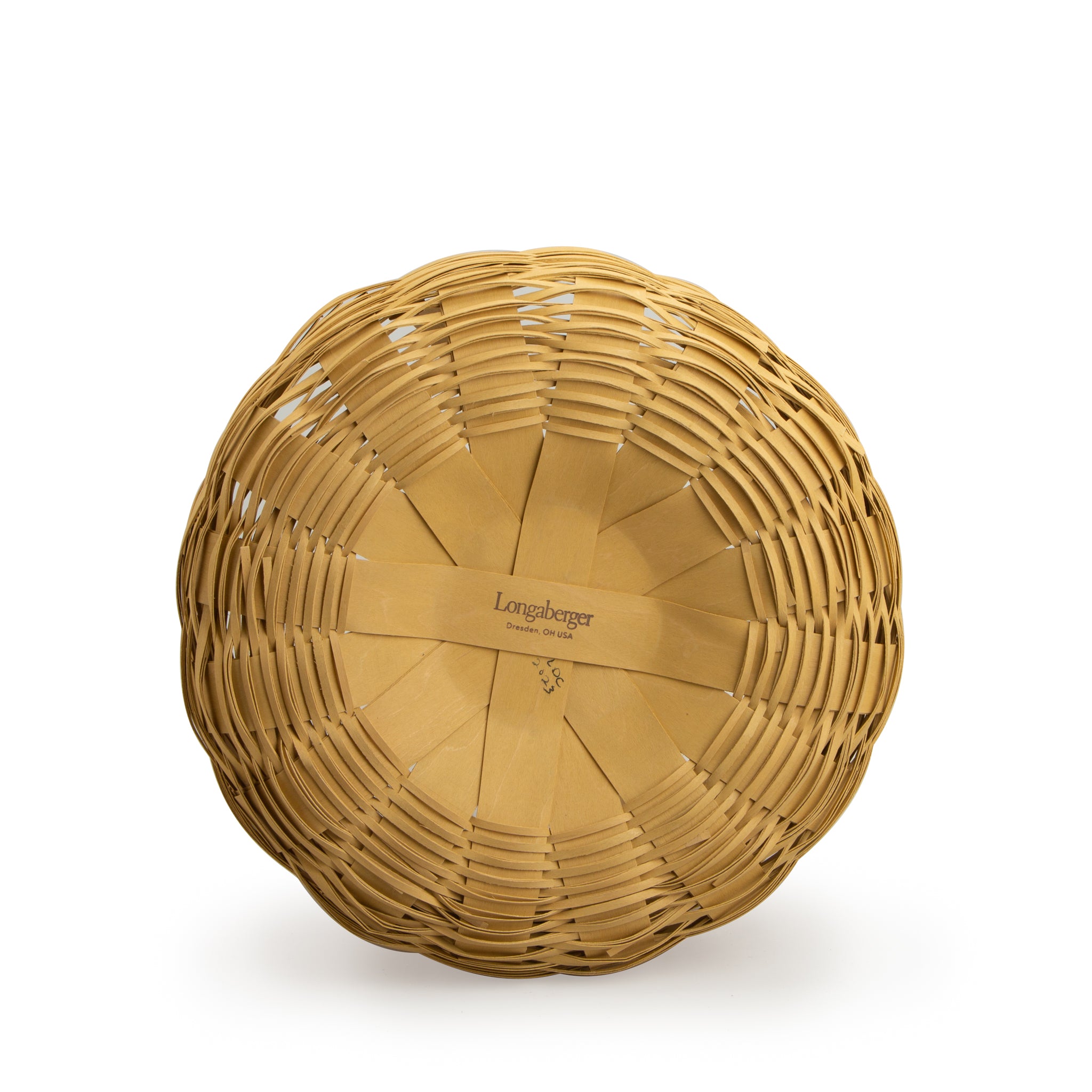 Round Storage Basket with Protector - Fall Gold - 图片 3
