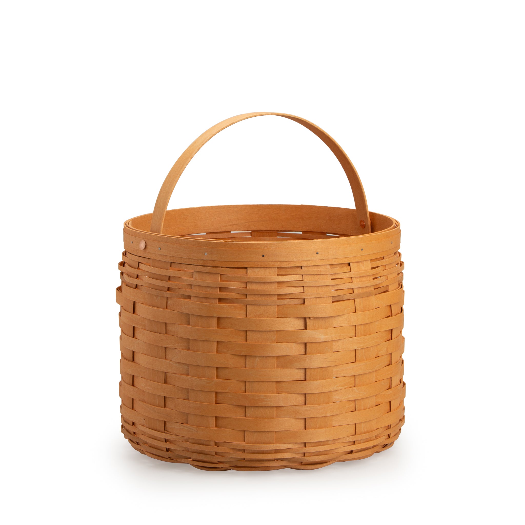 Round Storage Basket - Saffron