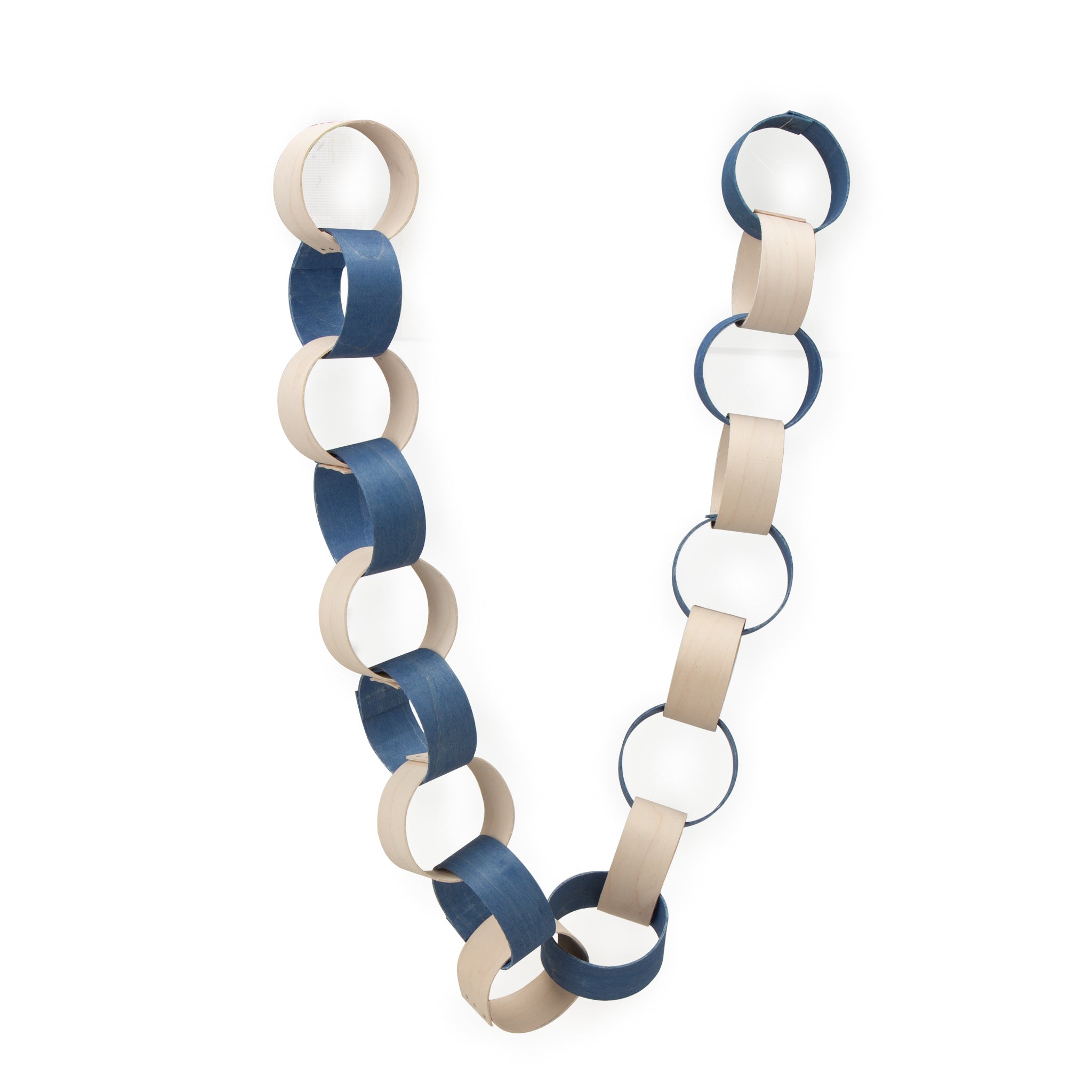 Regal Blue & White Decor Chain - 图片 2