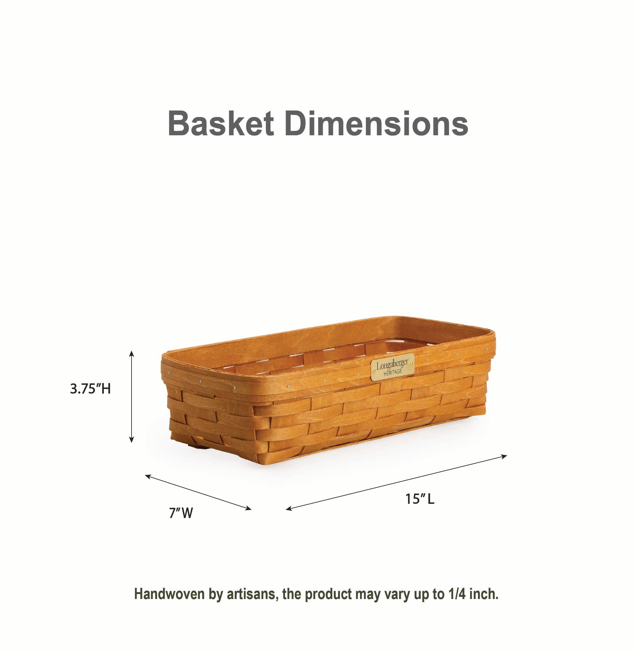 Collector's Heritage Bread Basket with Protector - Warm Brown - 图片 2