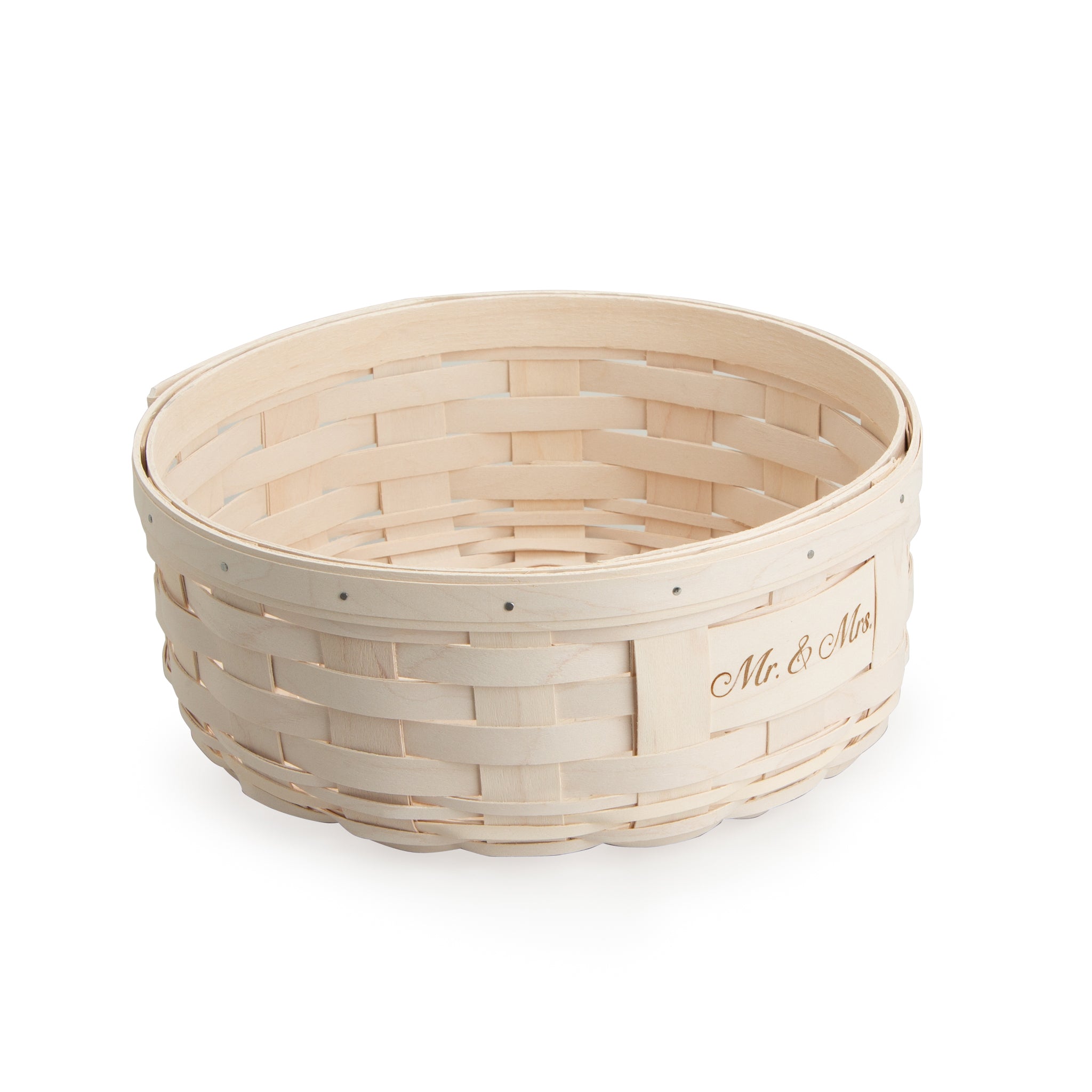 Celebrations Mr. & Mrs. Basket with Protector - 1973 White - 图片 7