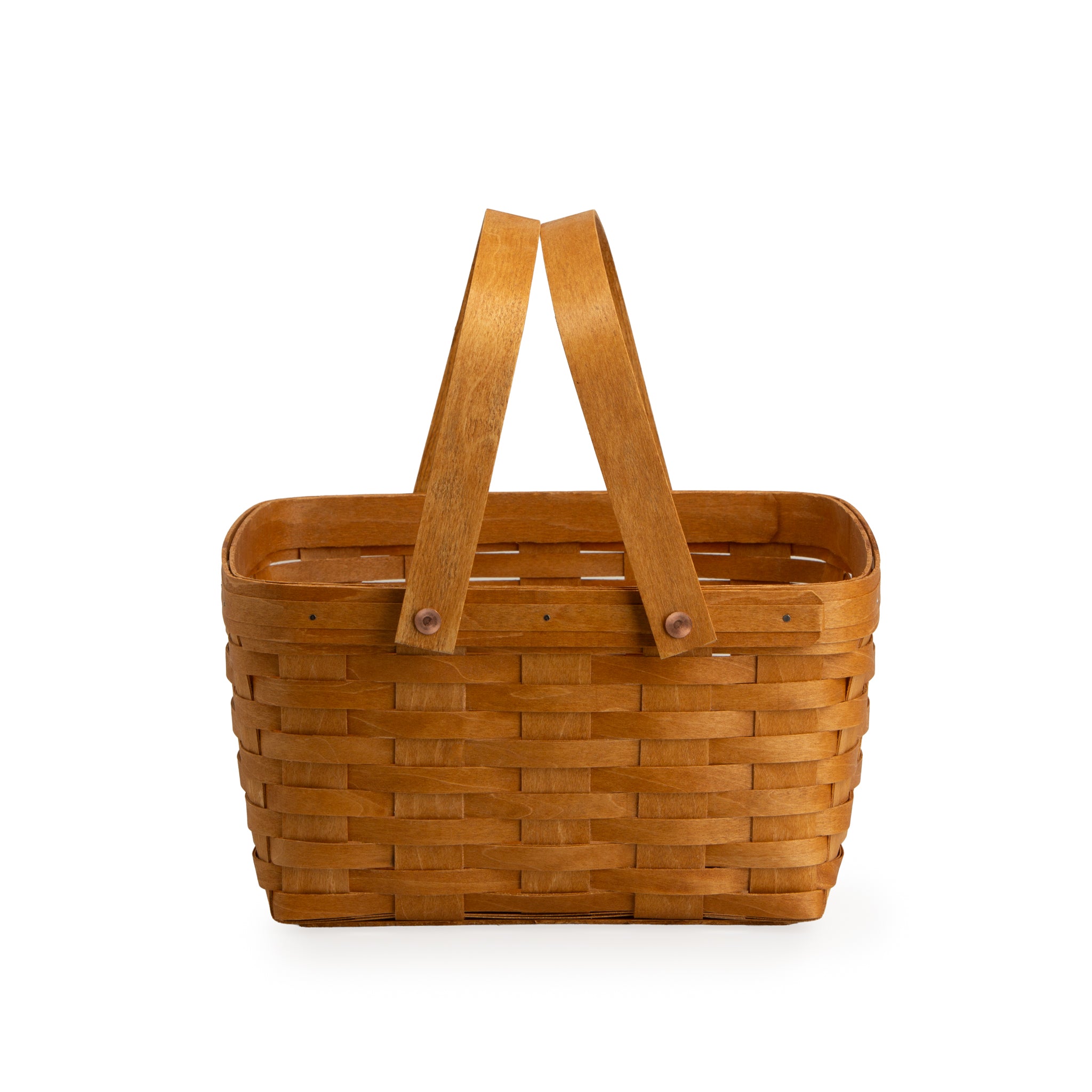Collector's Heritage Cake Basket with Lid and Protector - Warm Brown - 图片 13