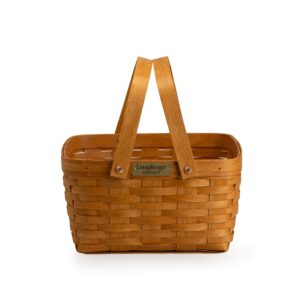 Collector's Heritage Cake Basket with Protector - Warm Brown