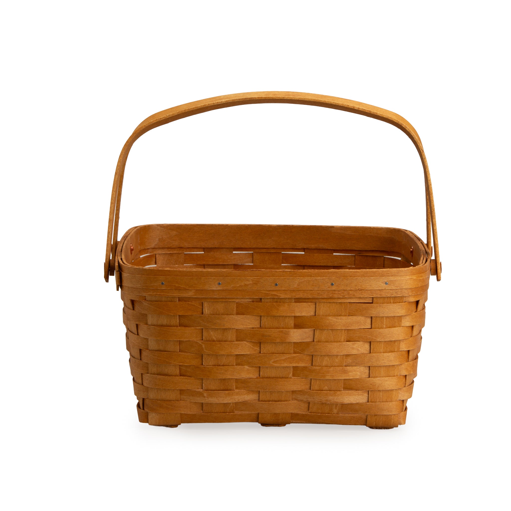 Collector's Heritage Cake Basket with Lid and Protector - Warm Brown - 图片 14