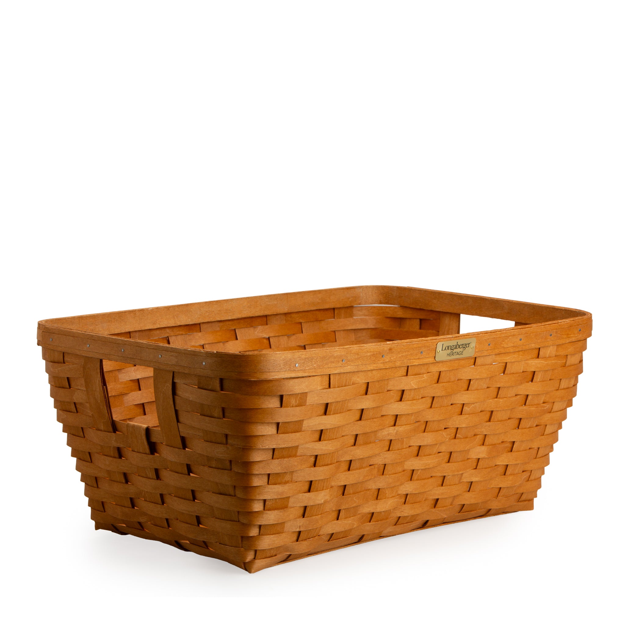 Collector's Heritage Rectangle Laundry Basket - Warm Brown