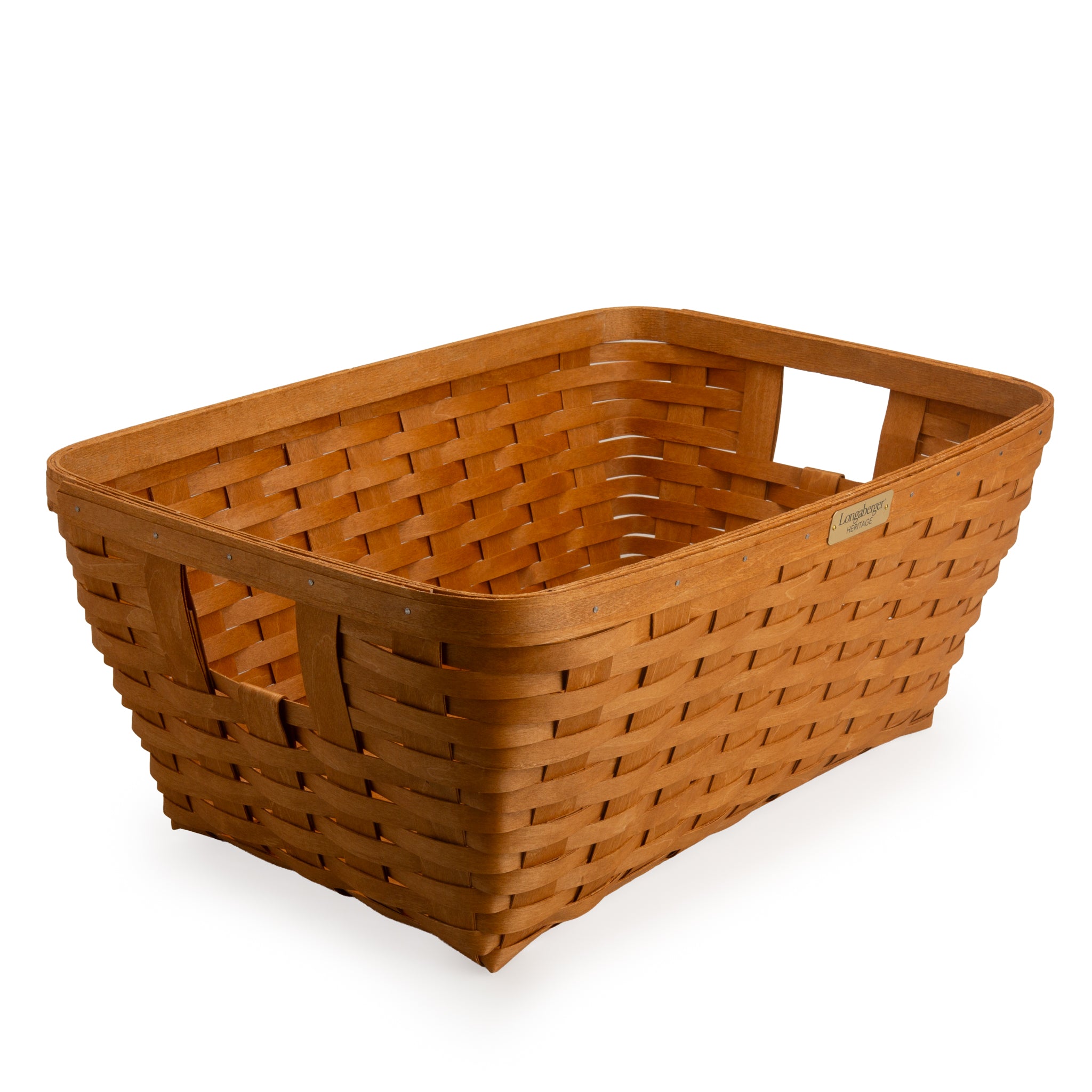 Collector's Heritage Rectangle Laundry Basket - Warm Brown - 图片 9
