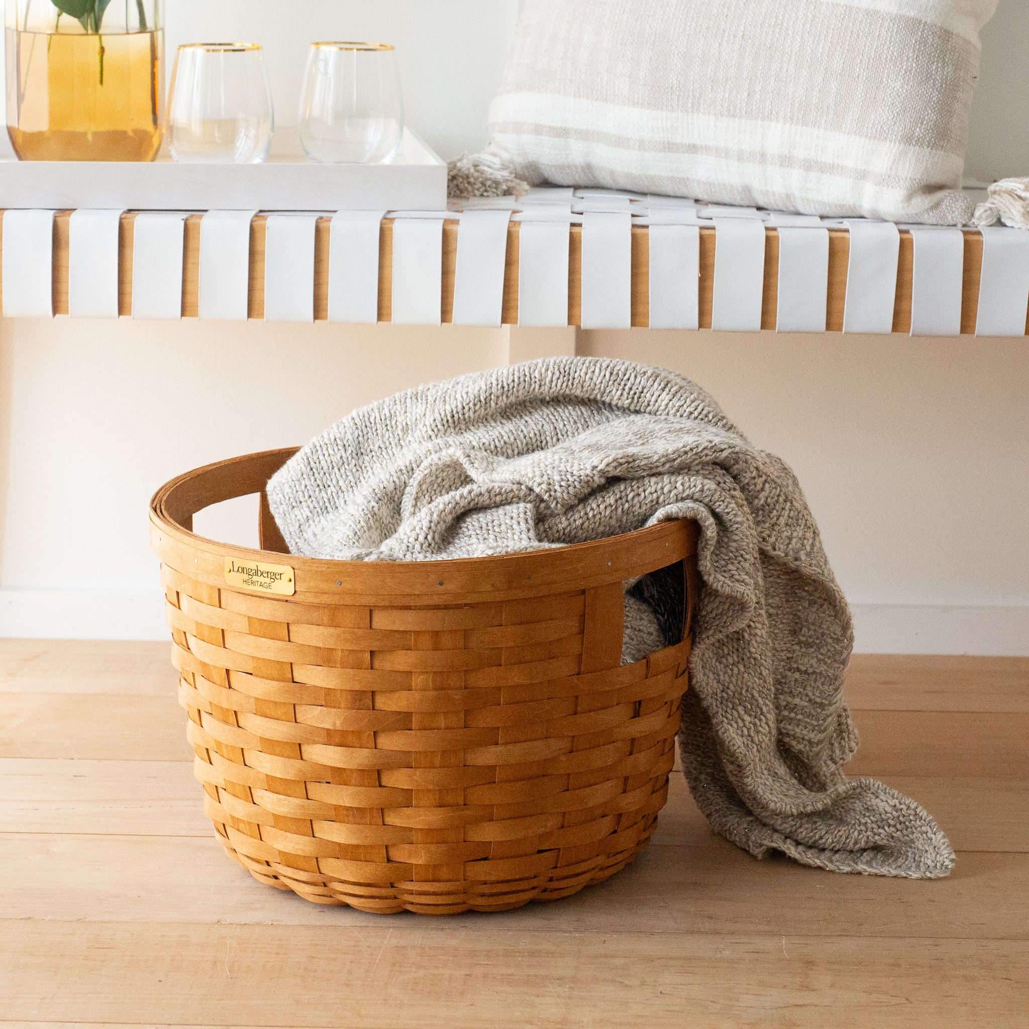 Collector's Heritage Corn Basket - Warm Brown - 图片 3
