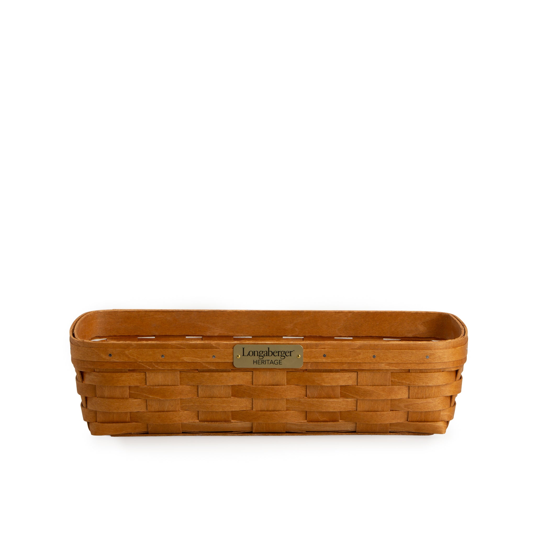 Collector's Heritage Bread Basket with Protector - Warm Brown