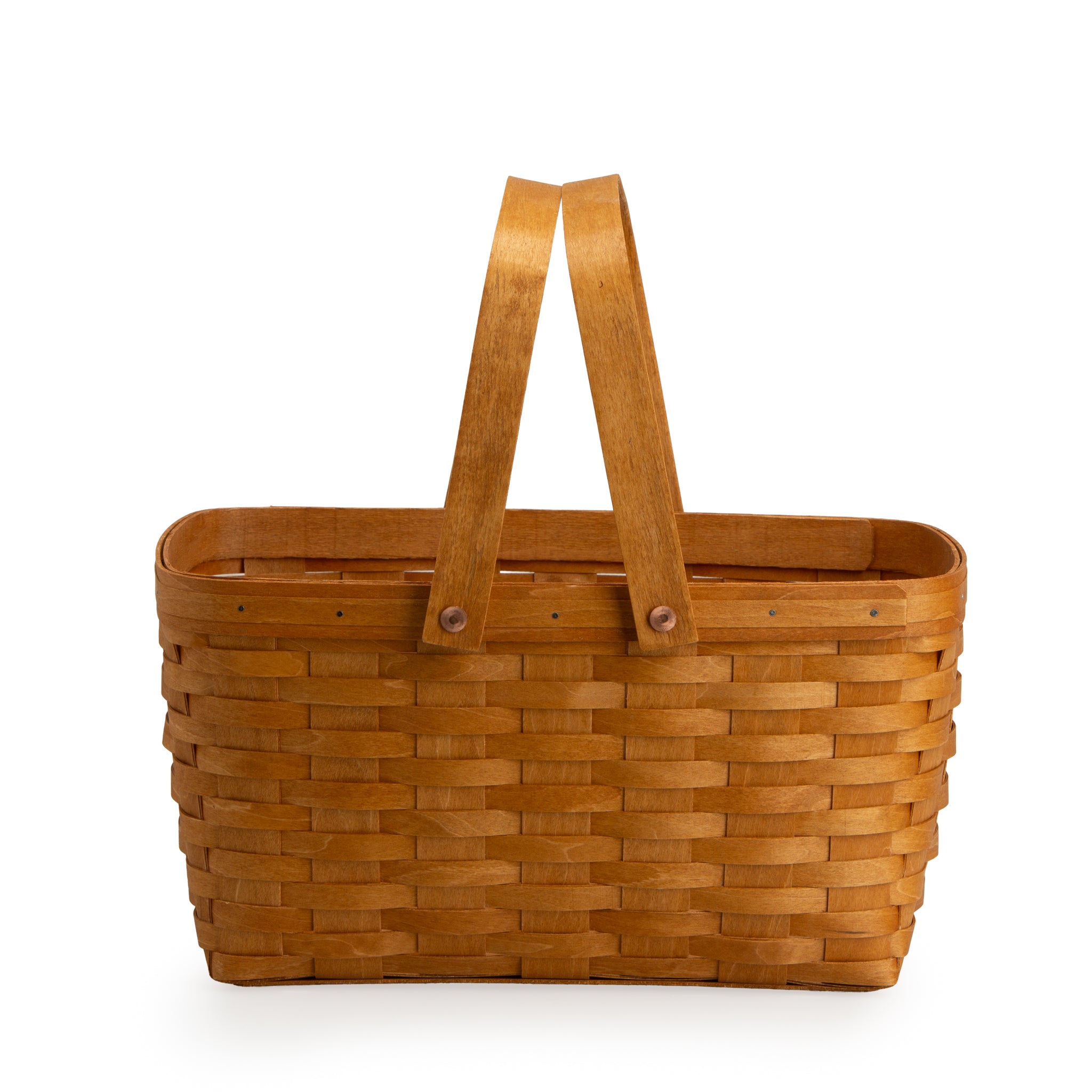 Collector's Heritage Medium Market Basket with Protector - Warm Brown - 图片 8