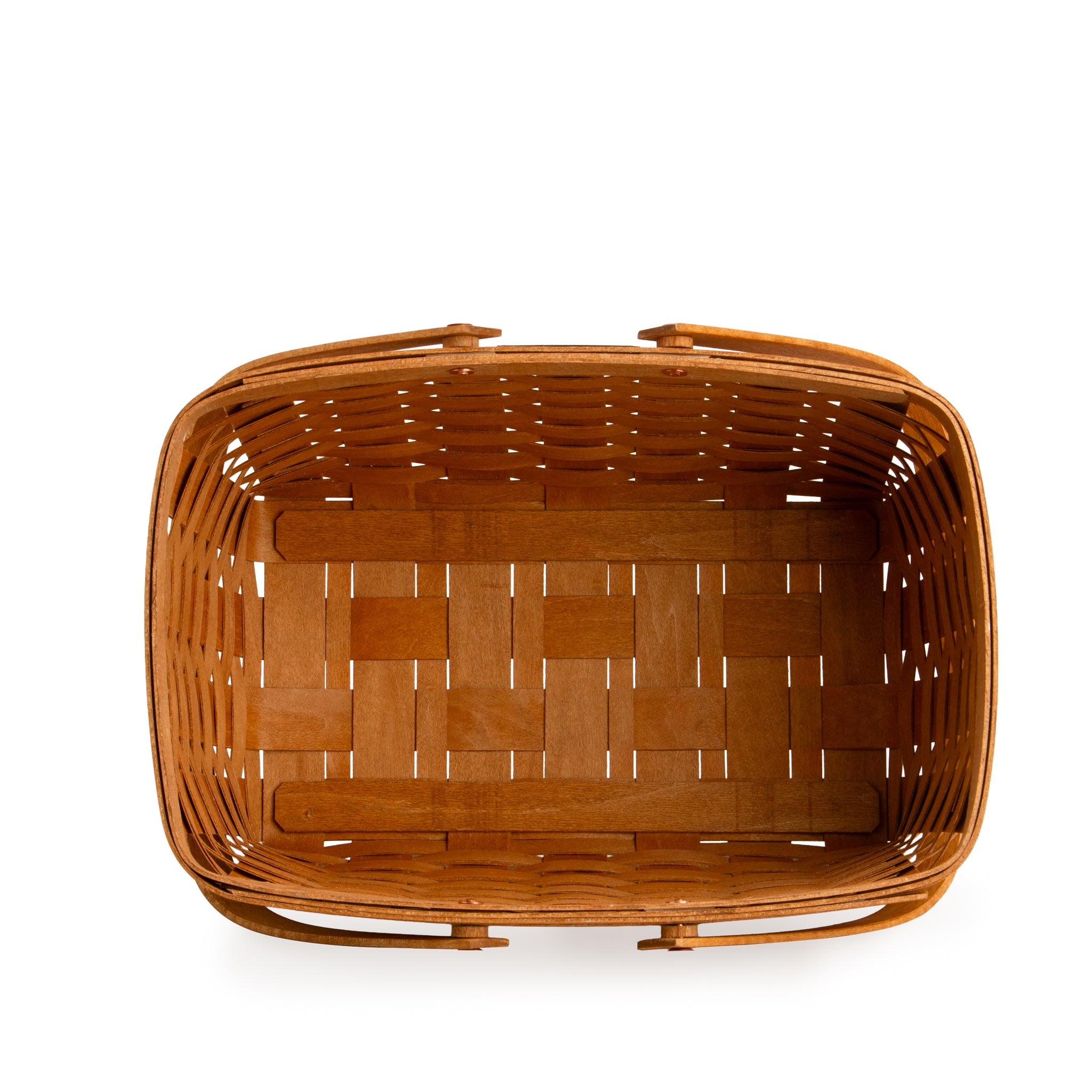Collector's Heritage Medium Market Basket with Protector - Warm Brown - 图片 11