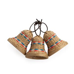 1776 Miniature Bell Woven Decor Trio - Independence
