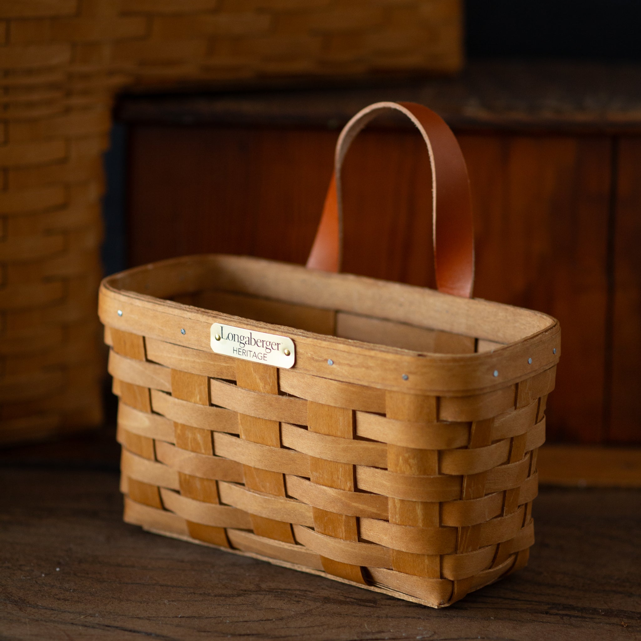 Collector's Heritage Medium Key Basket with Protector - Warm Brown - 图片 4