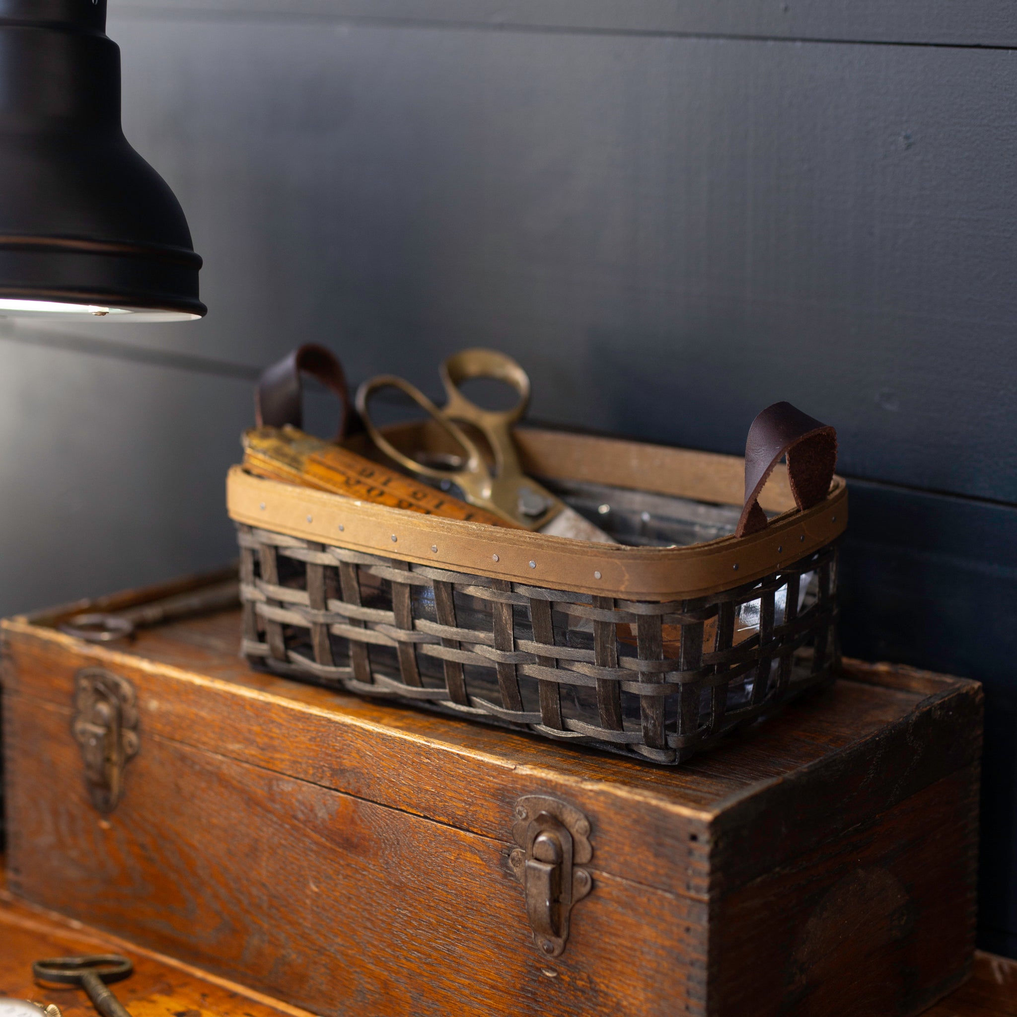 Railway Pullman Basket with Protector - Vintage - 图片 9