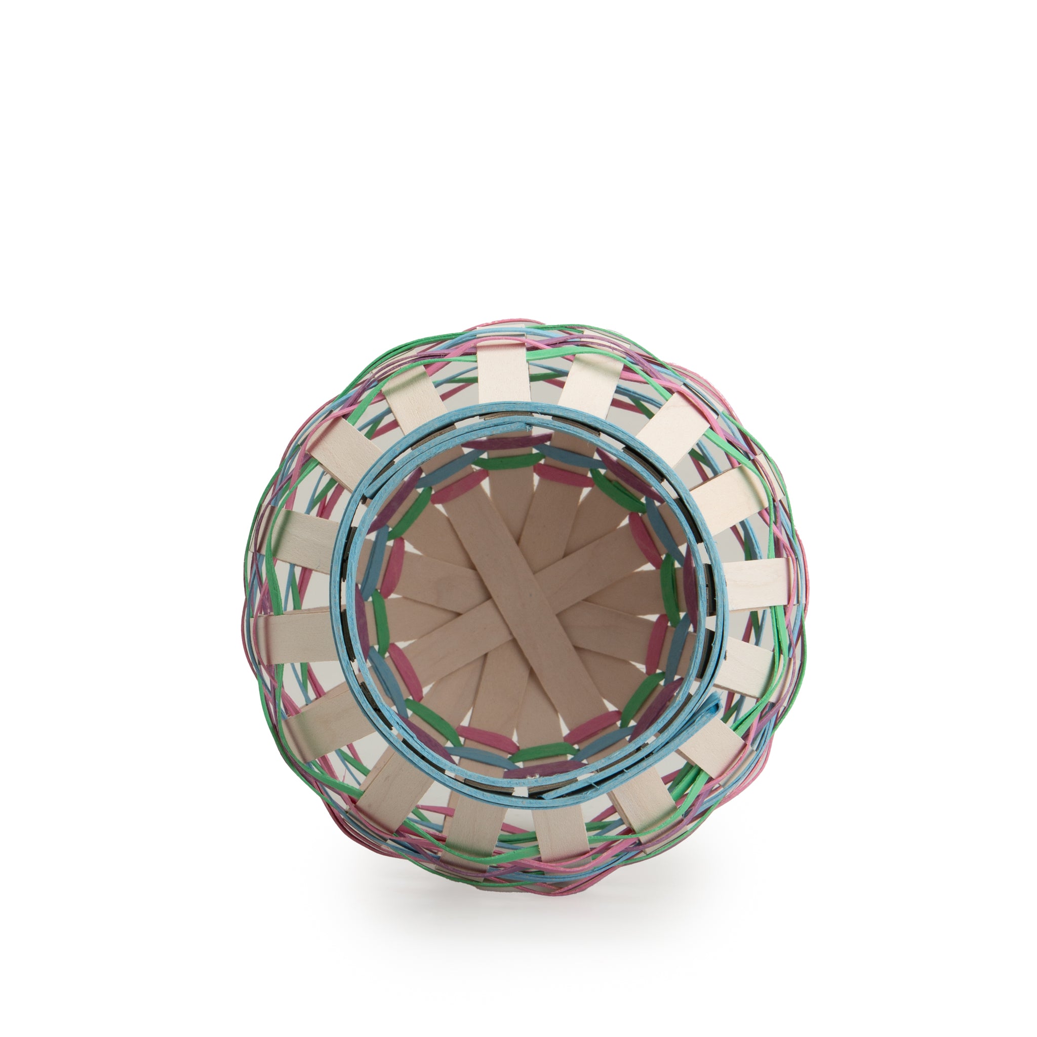 Easter Medium Freestanding Open Weave Egg - Light Brown - 图片 3