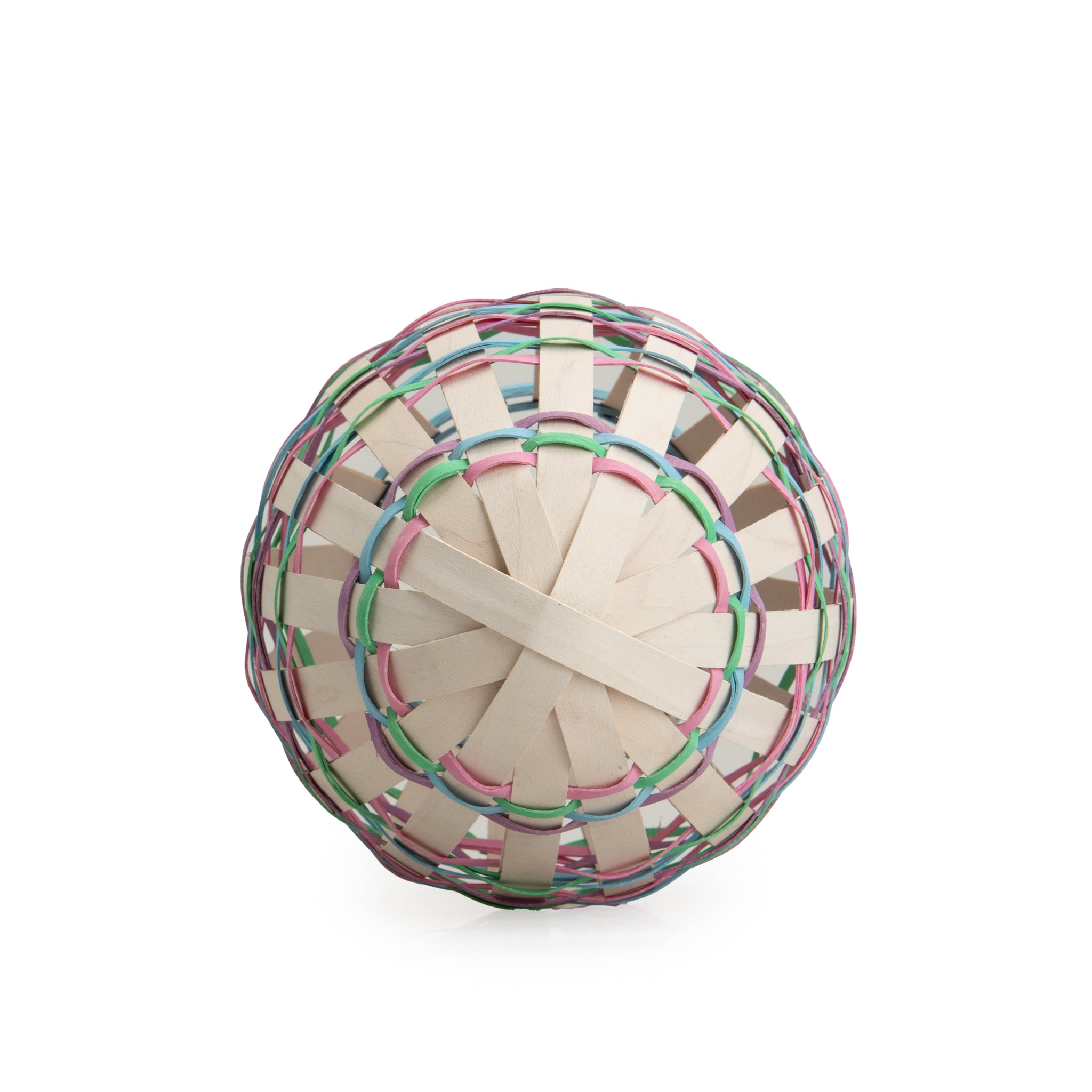 Easter Medium Freestanding Open Weave Egg - Light Brown - 图片 4
