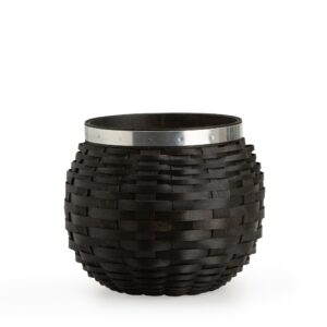 Elegance Medium Ball Drop Bowl Basket with Protector - Aluminum