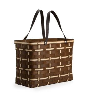 Everyday Large Tote Basket with Protector - Vintage
