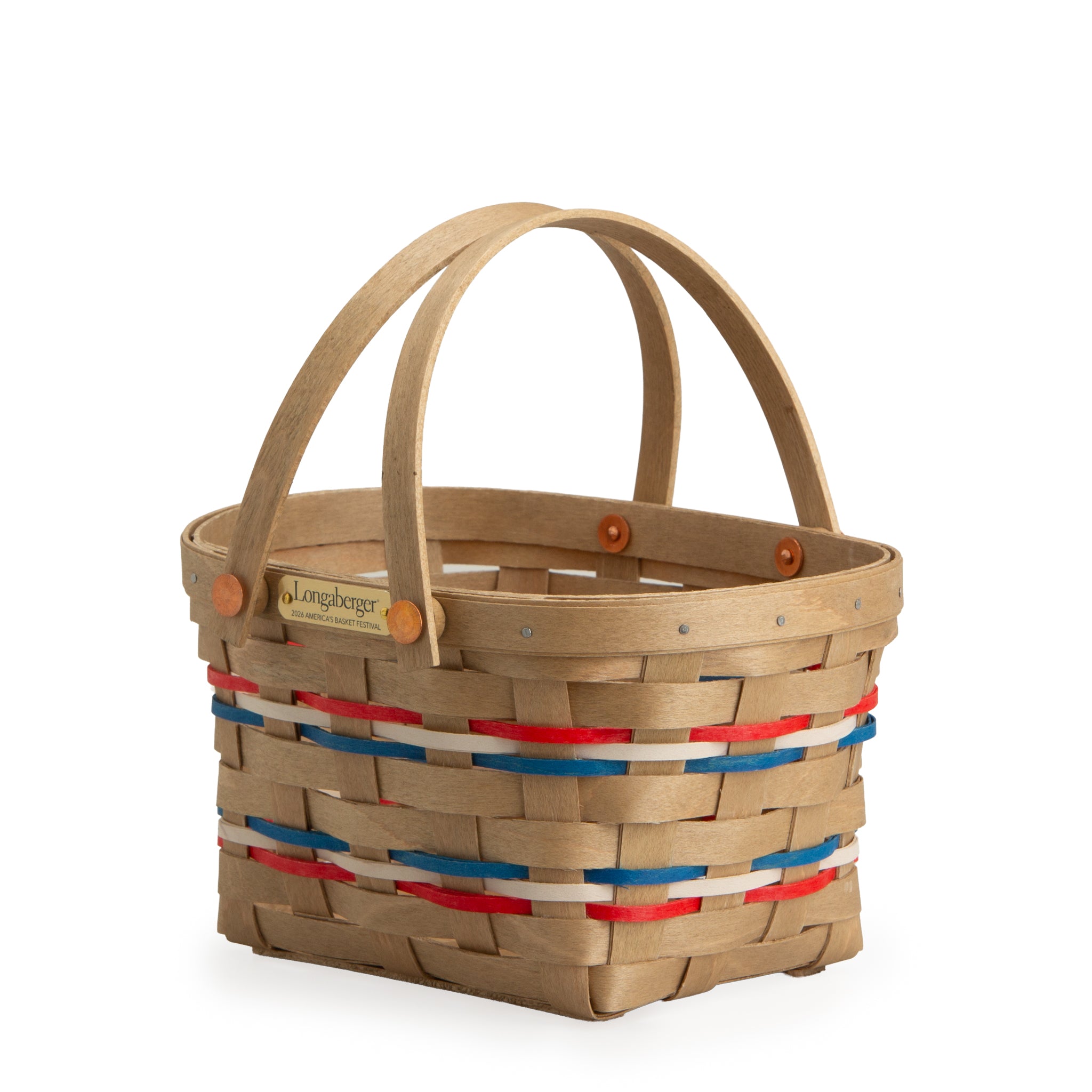 Collector's 2026 America's Basket Festival Small Carrier Basket with Protector - Independence - 图片 10