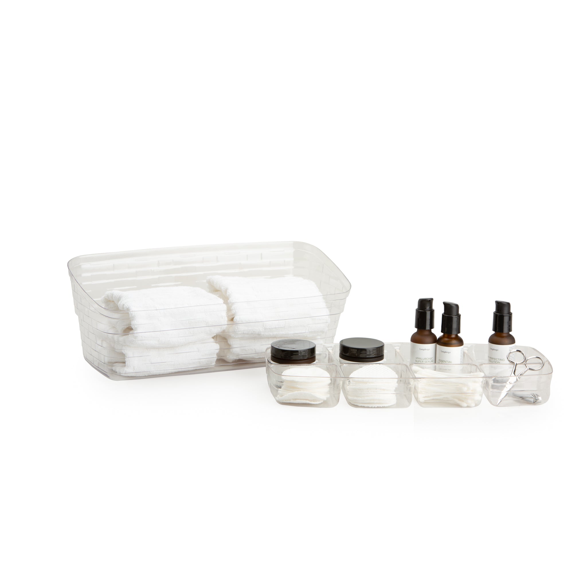 1896 Vanity Organizing Basket Protector Set - 图片 3