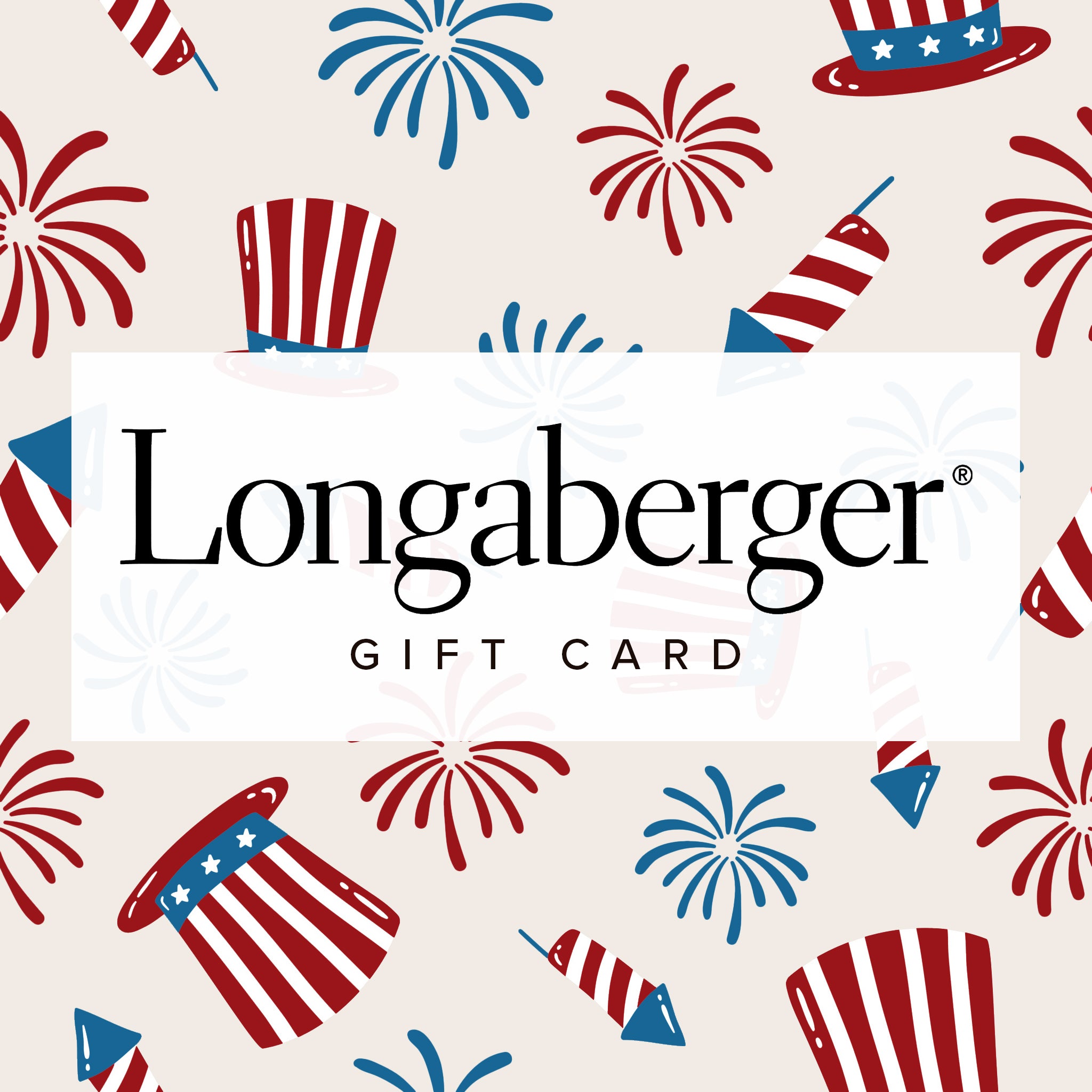 Longaberger Digital Gift Card $50-$500