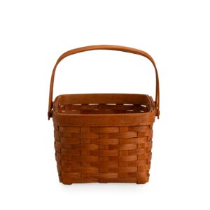 Mackinac Provision Basket with Protector - Warm Cinnamon