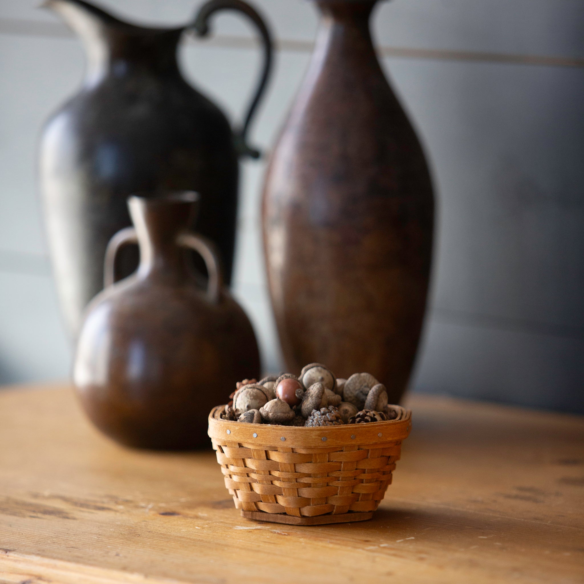 Miniature Generations Basket - Warm Brown - 图片 2
