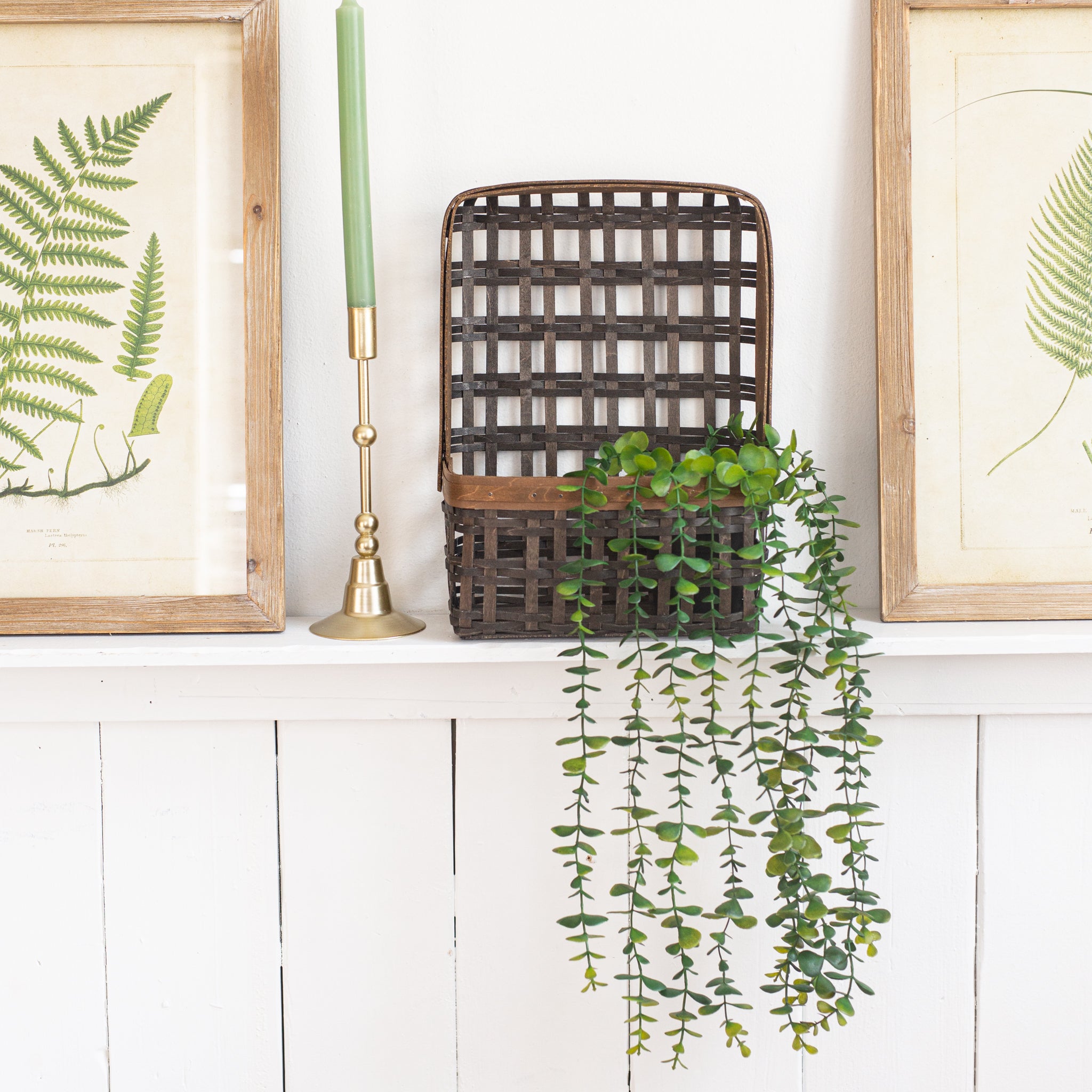 Railway Junction Wall Hanging Basket with Protector - Vintage - 图片 3