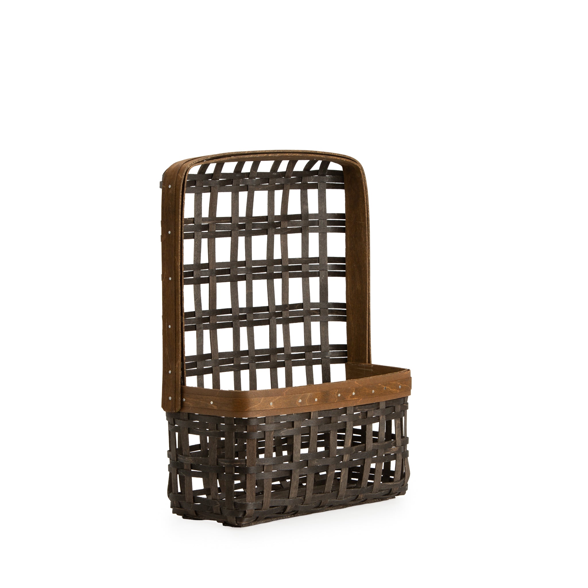 Railway Junction Wall Hanging Basket with Protector - Vintage