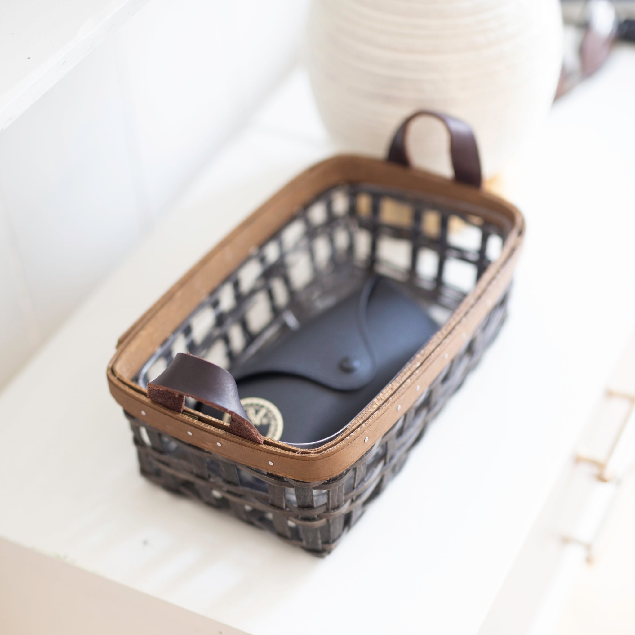 Railway Pullman Basket with Protector - Vintage - 图片 6