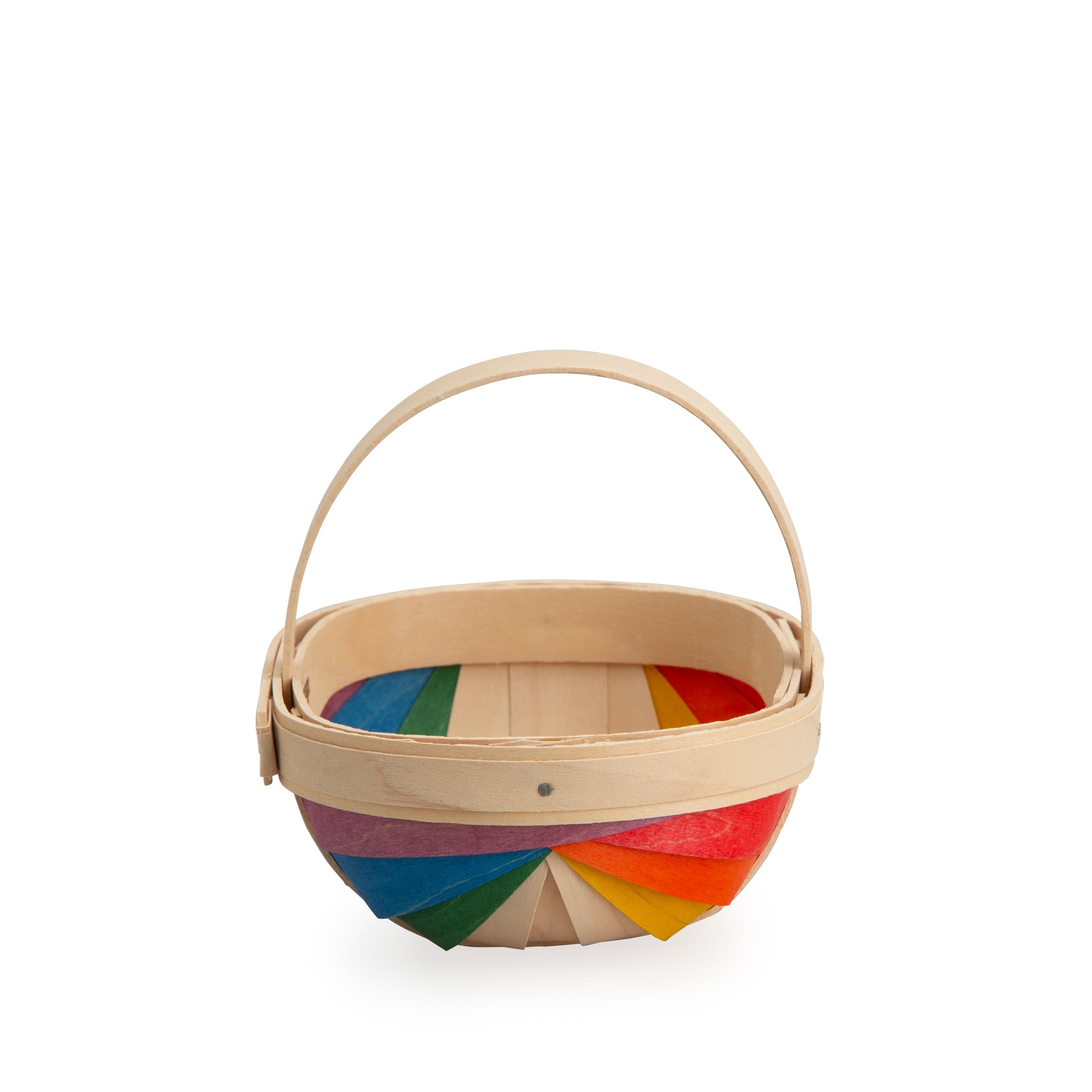 Rainbow Small Trug Basket with Protector - Multi - 图片 10