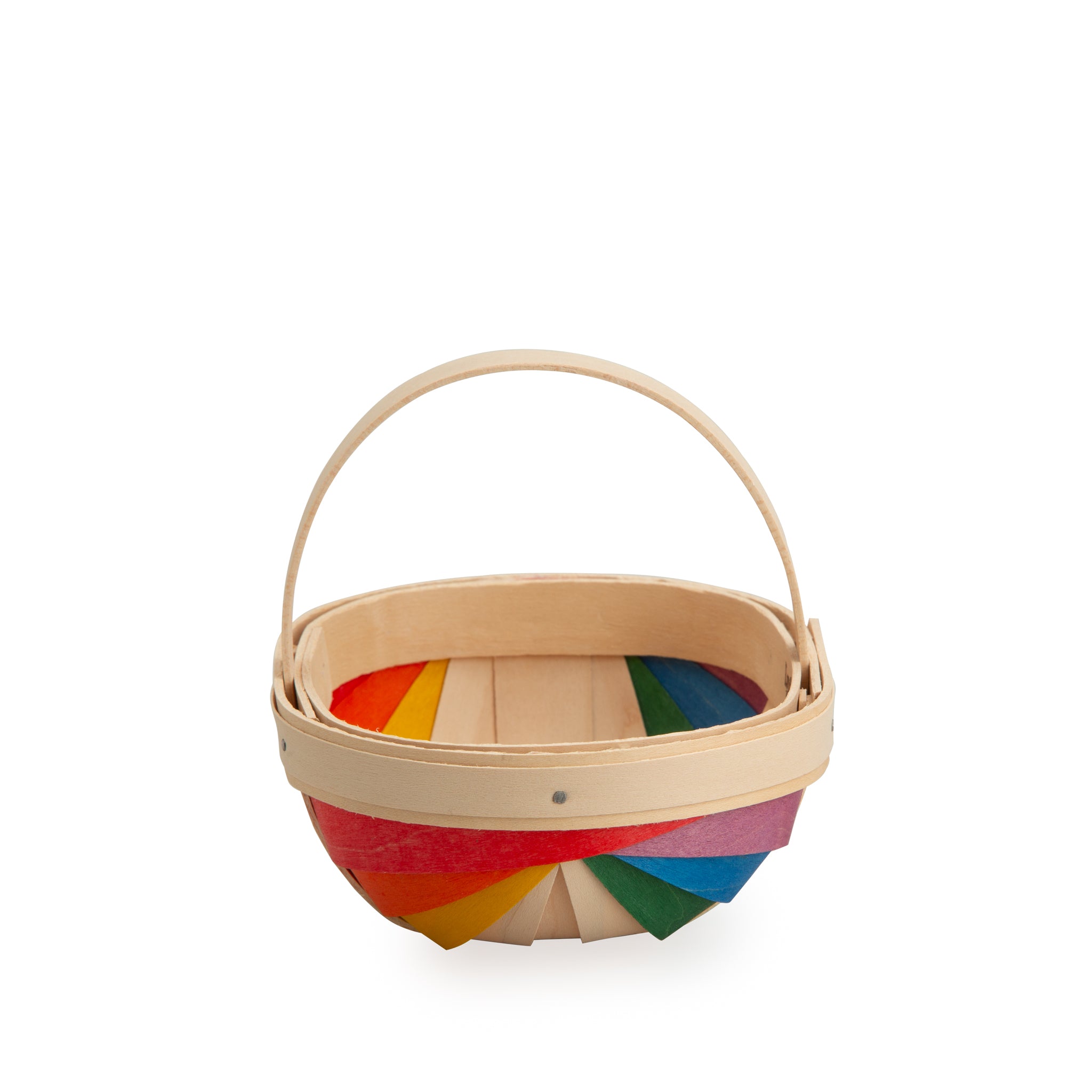 Rainbow Small Trug Basket with Protector - Multi - 图片 11