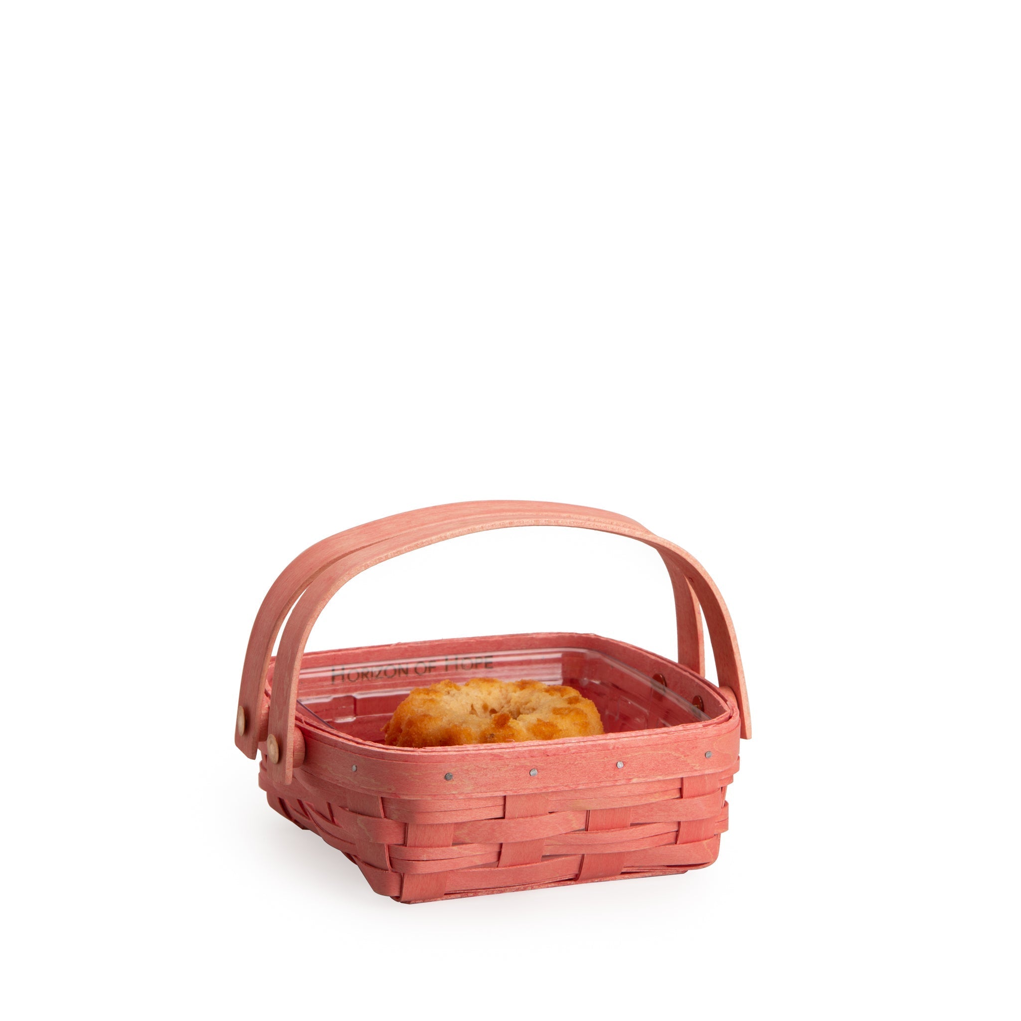 Small Horizon of Hope Cake Basket with Protector - Flamingo Pink - 图片 2