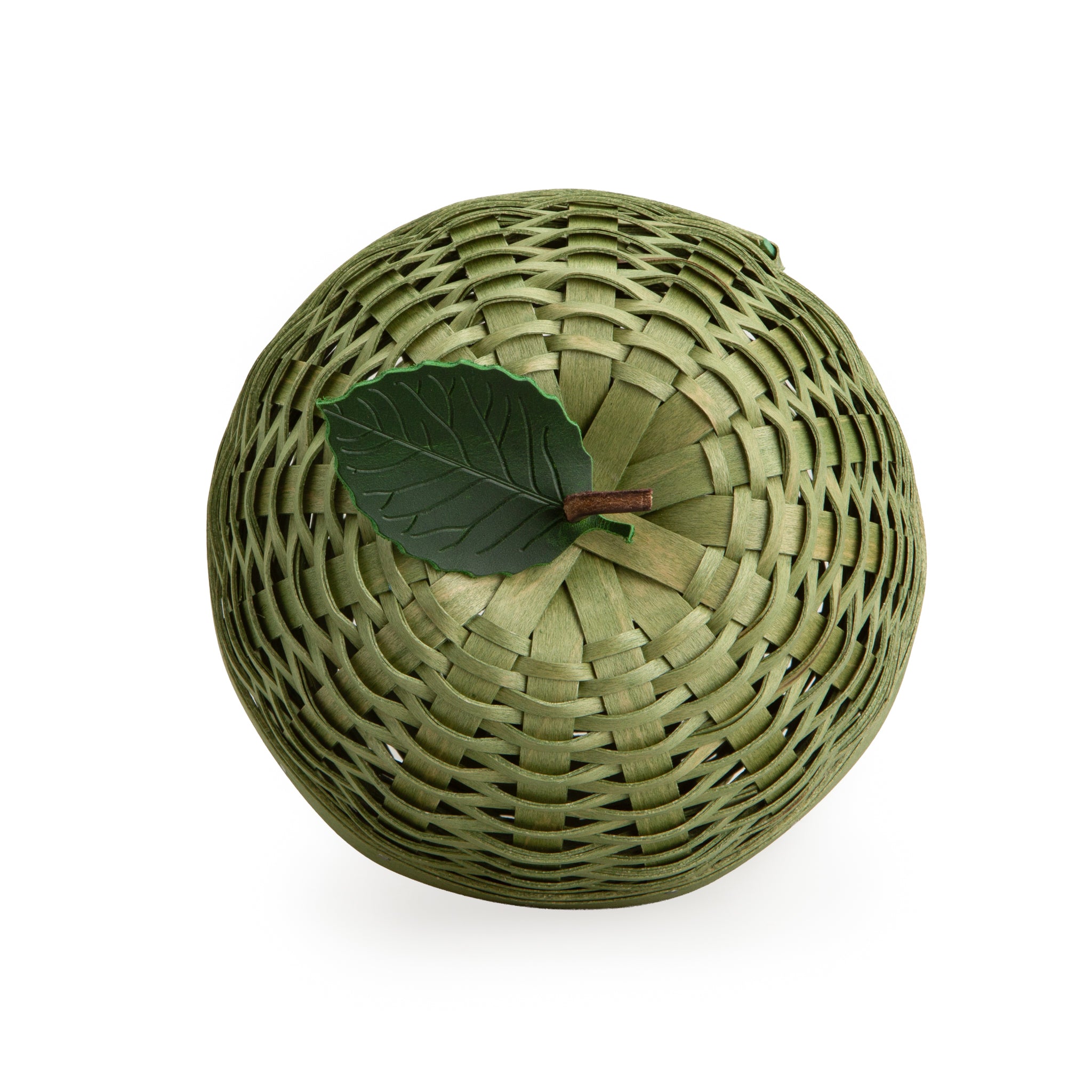 Apple Picking Small Apple with Woven Lid and Protector - Green - 图片 15
