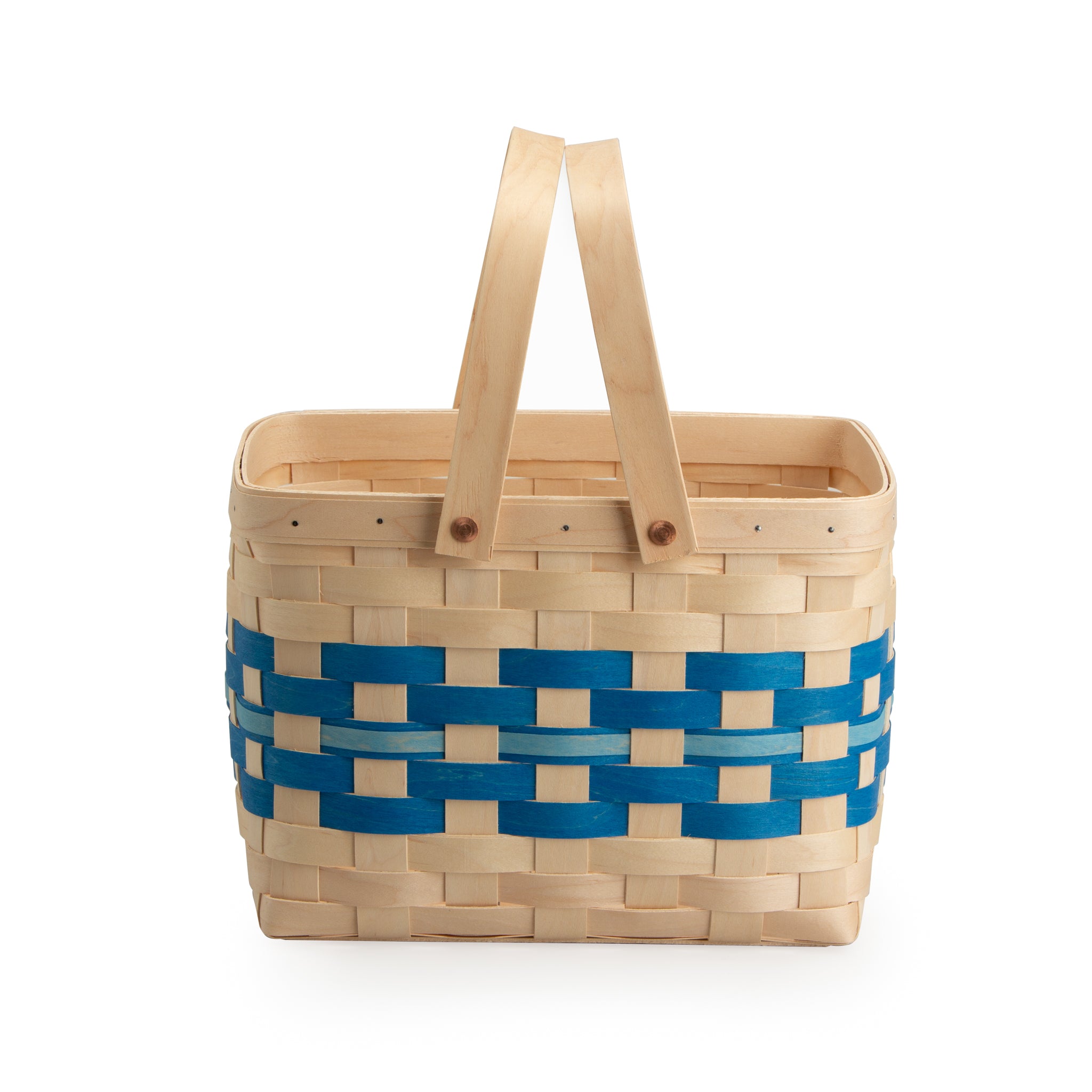 Spring Homestead Picnic Basket with Protectors - Blueberry - 图片 7