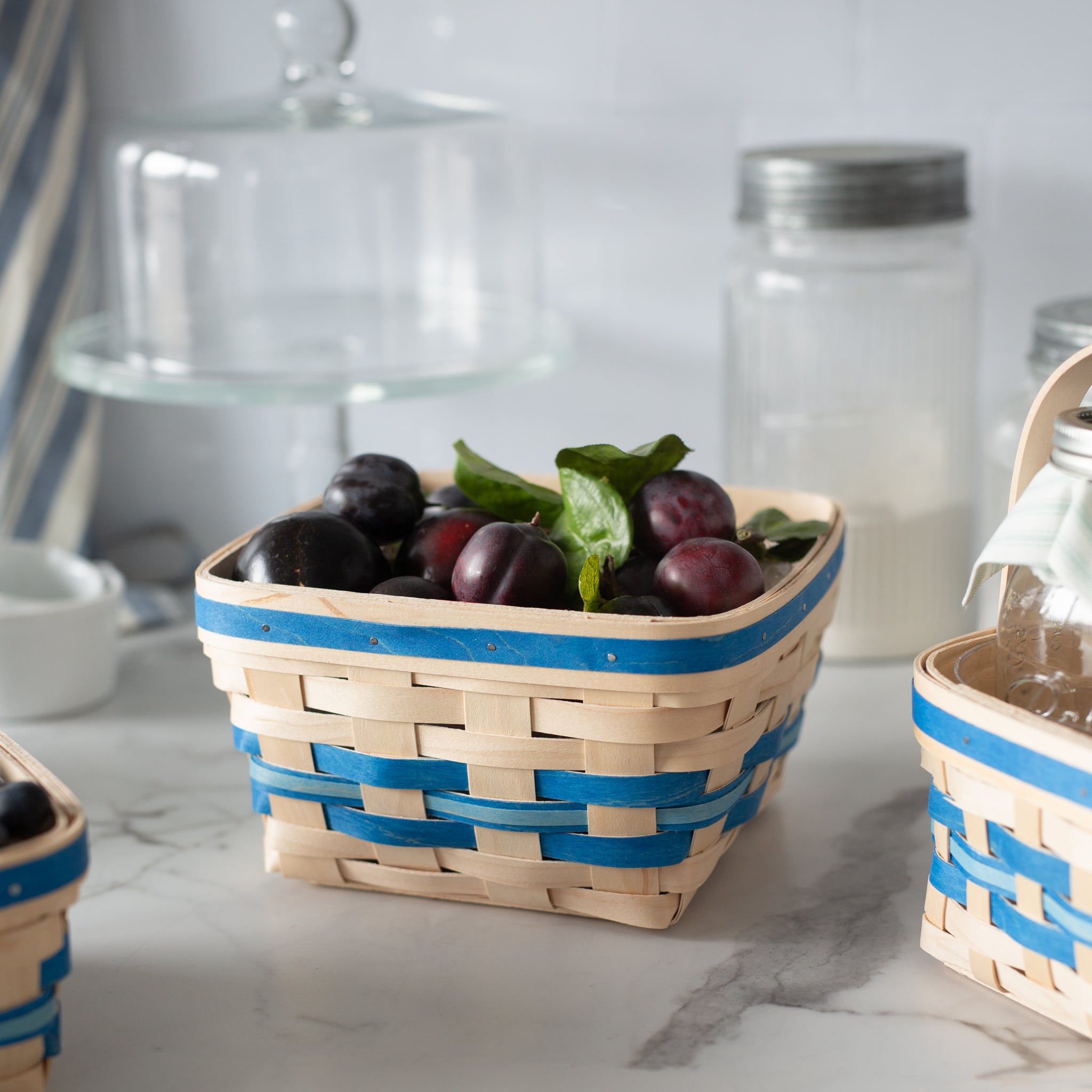 Spring Large Berry Basket with Protector - Blueberry - 图片 2