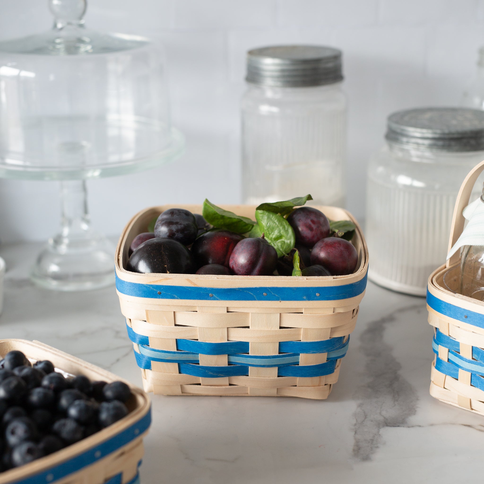 Spring Large Berry Basket with Protector - Blueberry - 图片 3