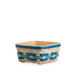 Spring Medium Berry Basket with Protector - Blueberry